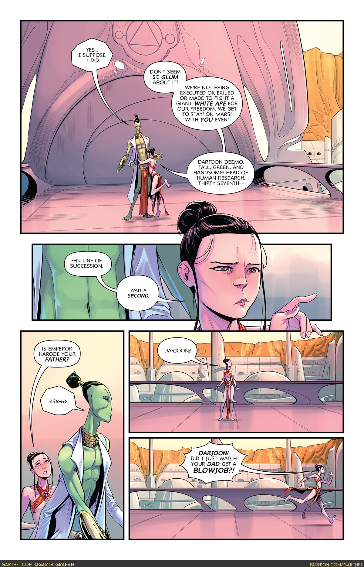 A Polycule of Mars [Garth Graham | Temporal Wolf] 1 . A Polycule of Mars - Chapter 1 [Garth Graham | Temporal Wolf] – page 61