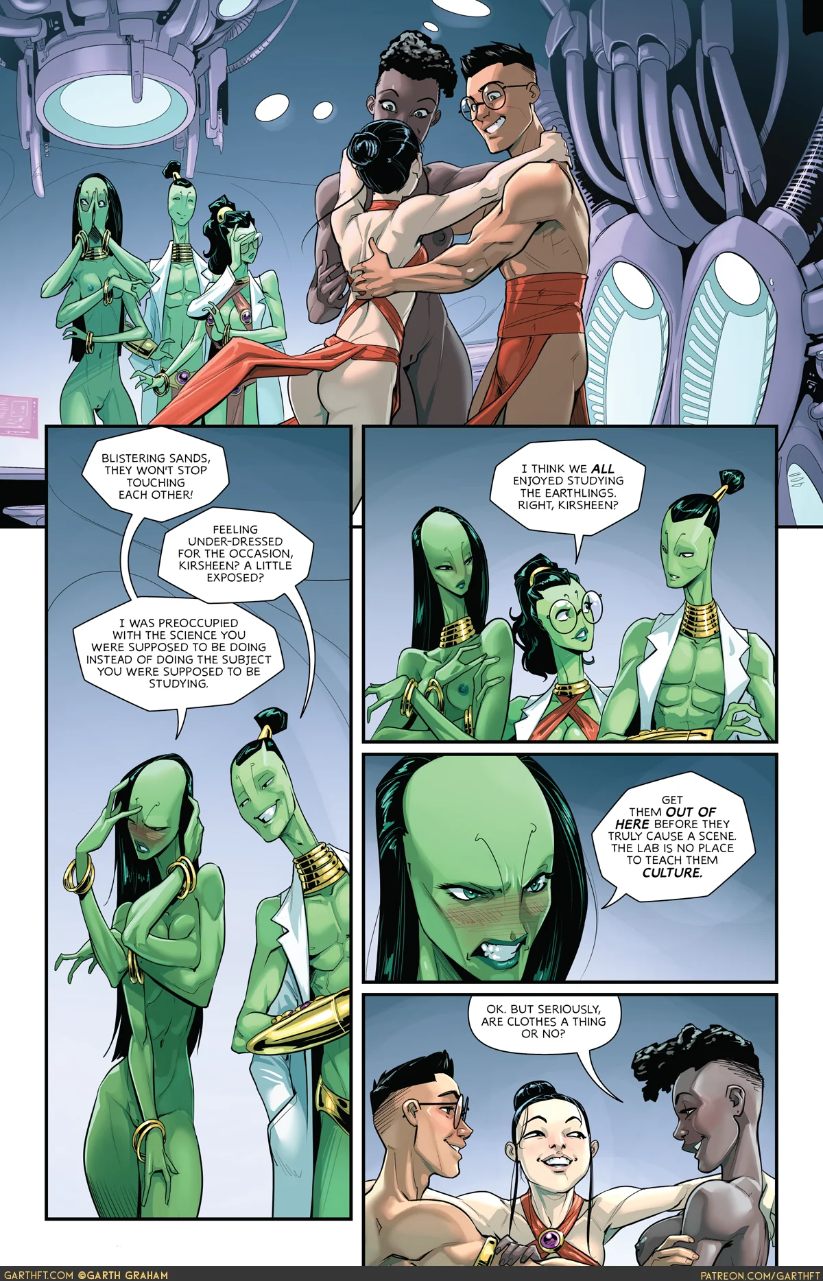 A Polycule of Mars [Garth Graham | Temporal Wolf] 3 . A Polycule of Mars - Chapter 3 [Garth Graham  Temporal Wolf] – page 4