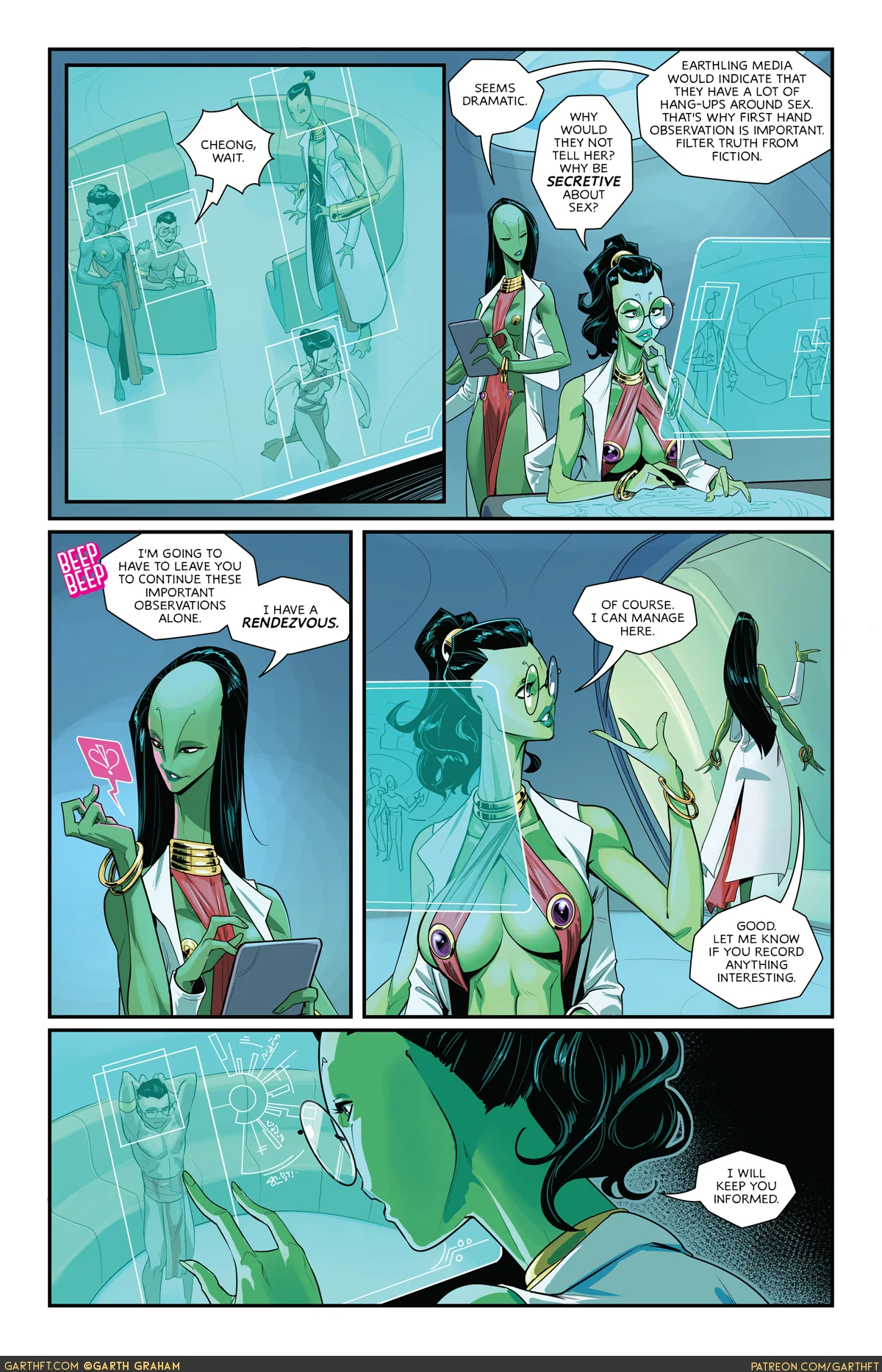 A Polycule of Mars [Garth Graham | Temporal Wolf] 3 . A Polycule of Mars - Chapter 3 [Garth Graham  Temporal Wolf] – page 8