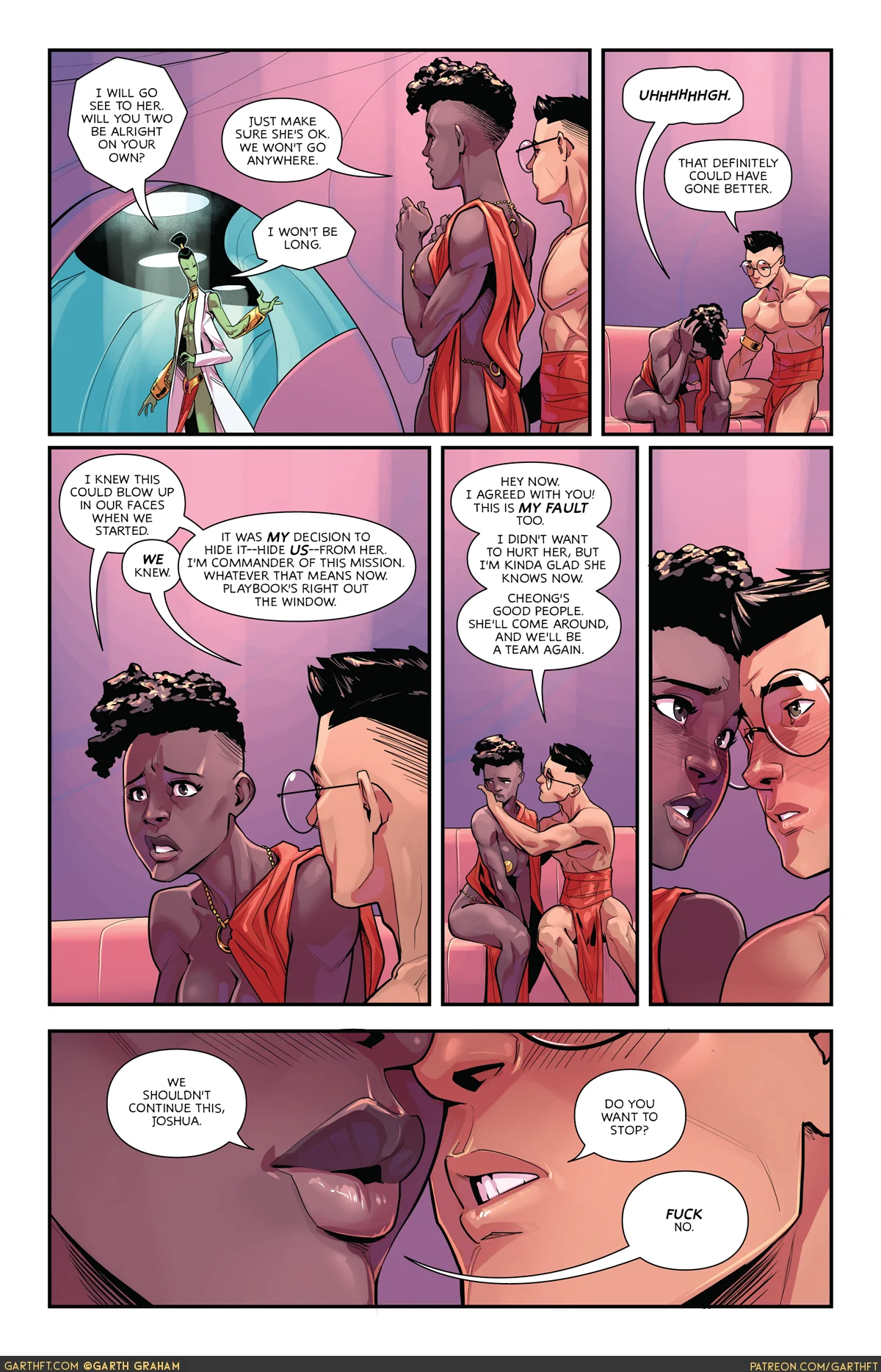 A Polycule of Mars [Garth Graham | Temporal Wolf] 3 . A Polycule of Mars - Chapter 3 [Garth Graham  Temporal Wolf] – page 9
