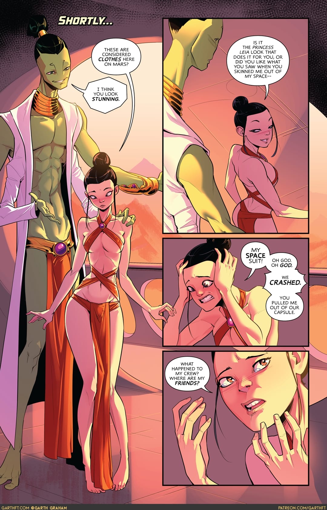 A Polycule of Mars [Garth Graham | Temporal Wolf] 1 . A Polycule of Mars - Chapter 1 [Garth Graham  Temporal Wolf] – page 12