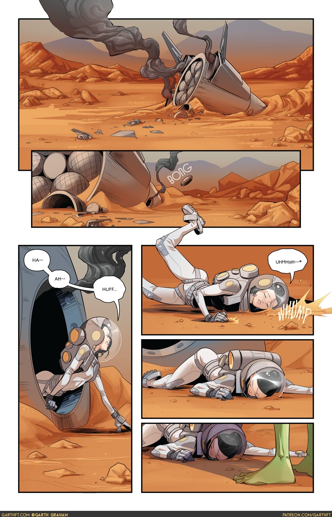 A Polycule of Mars [Garth Graham | Temporal Wolf] 1 . A Polycule of Mars - Chapter 1 [Garth Graham  Temporal Wolf] – page 8