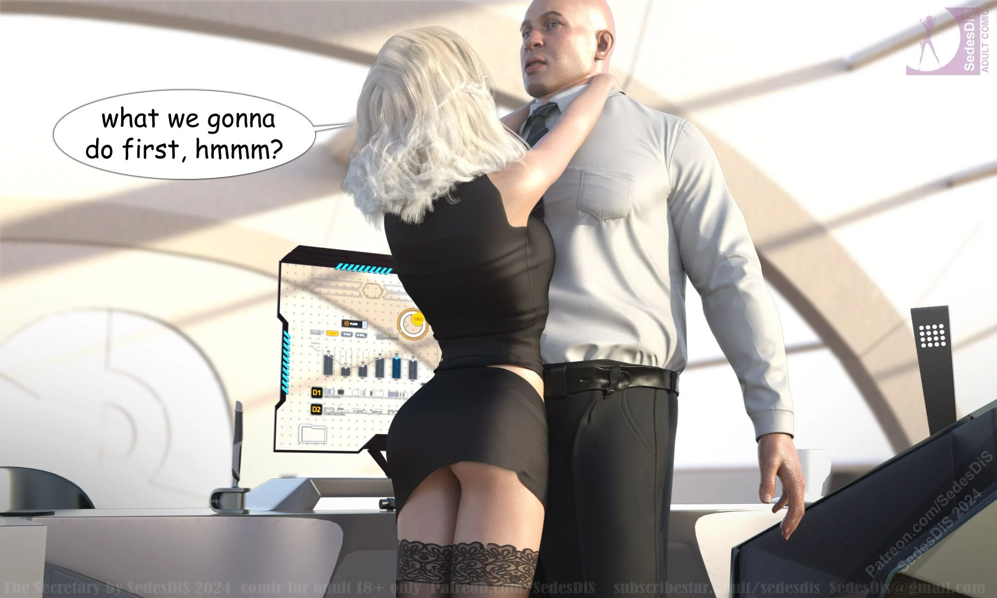 The Secretary New Boss [SedesDiS] 1 . The Secretary New Boss - Chapter 1 [SedesDiS] – page 35