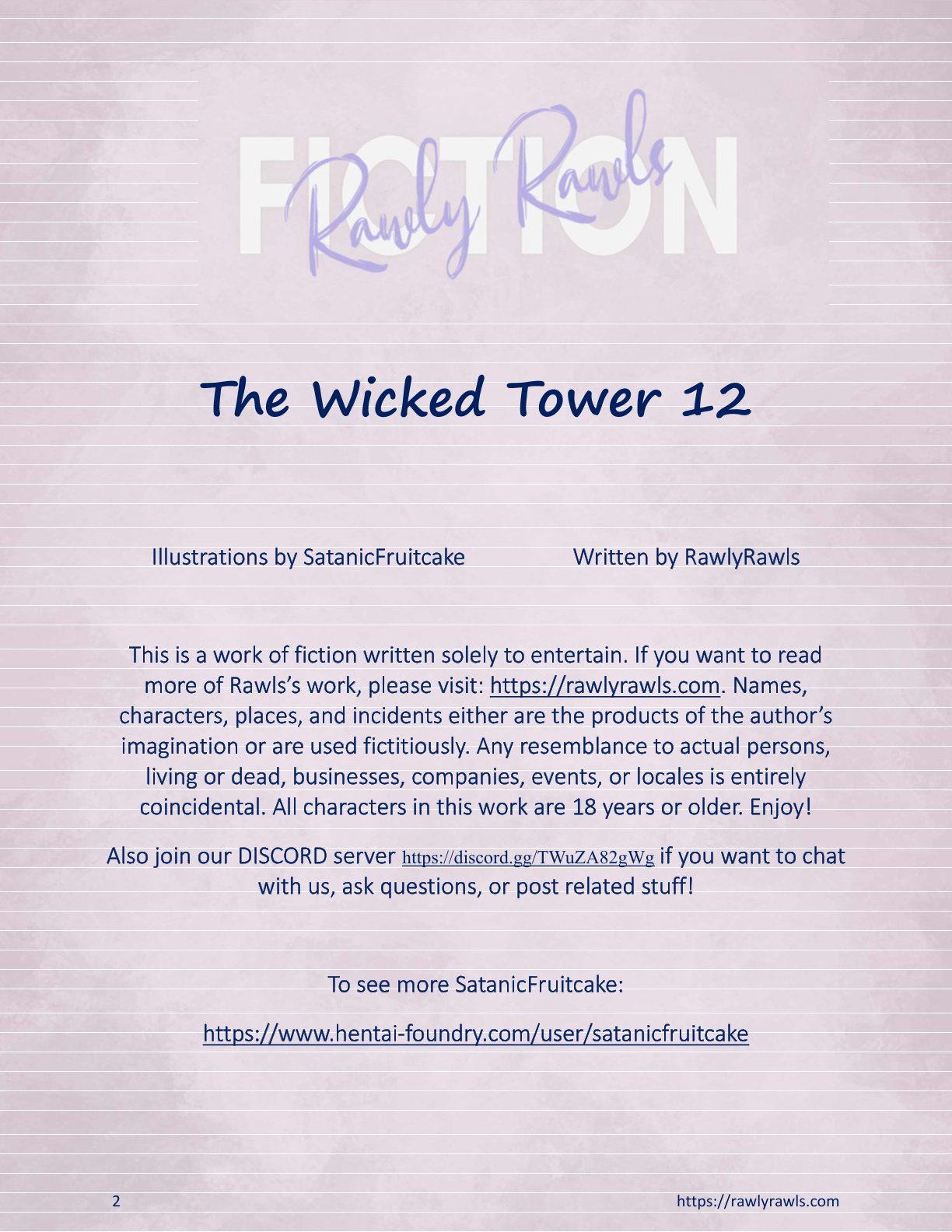 The Wicked Tower [RawlyRawls , SatanicFruitcake] 12 . The Wicked Tower - Chapter 12 [RawlyRawls , SatanicFruitcake] – page 2