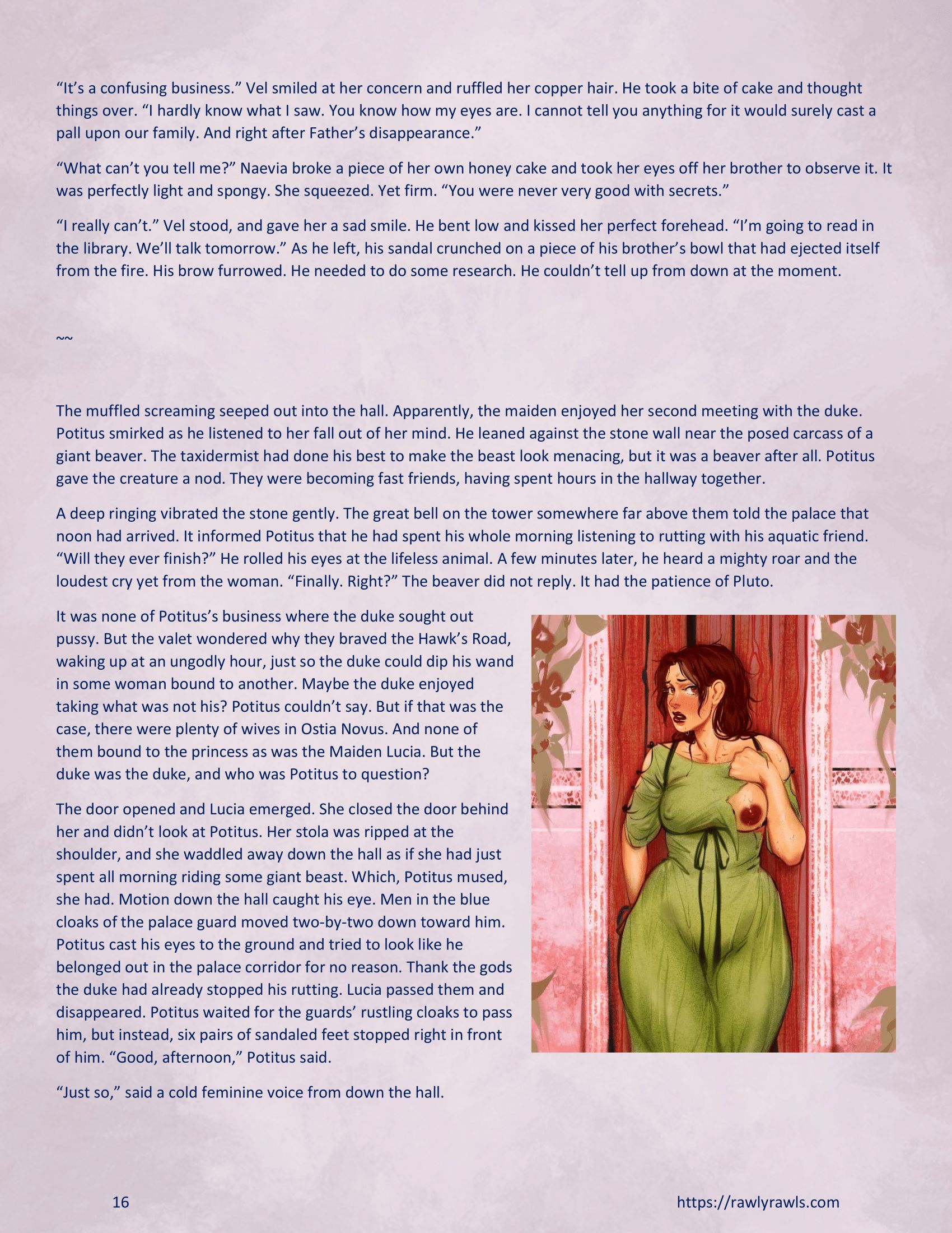 The Wicked Tower [RawlyRawls , SatanicFruitcake] 1 . The Wicked Tower - Chapter 1 [RawlyRawls , SatanicFruitcake] – page 16