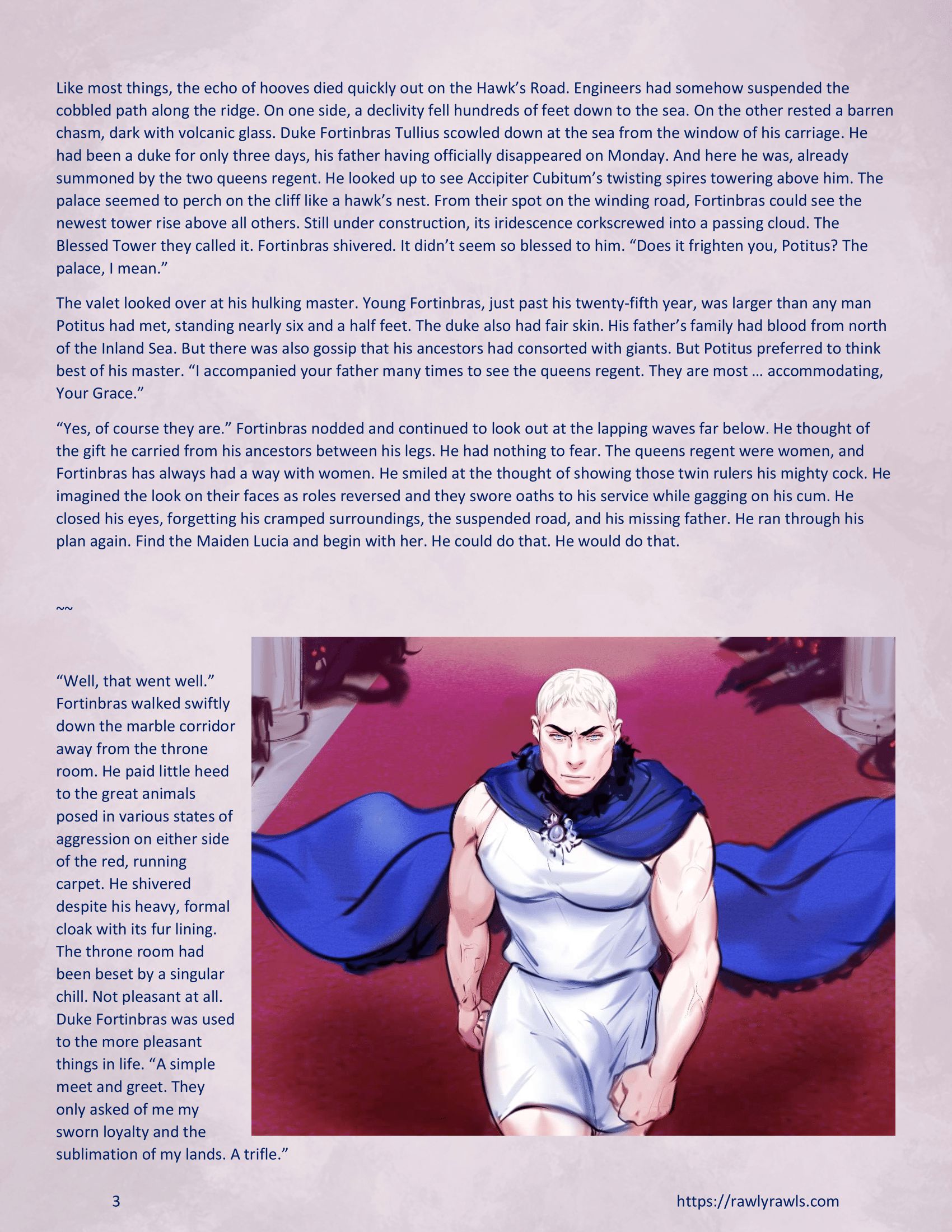 The Wicked Tower [RawlyRawls , SatanicFruitcake] 1 . The Wicked Tower - Chapter 1 [RawlyRawls , SatanicFruitcake] – page 3