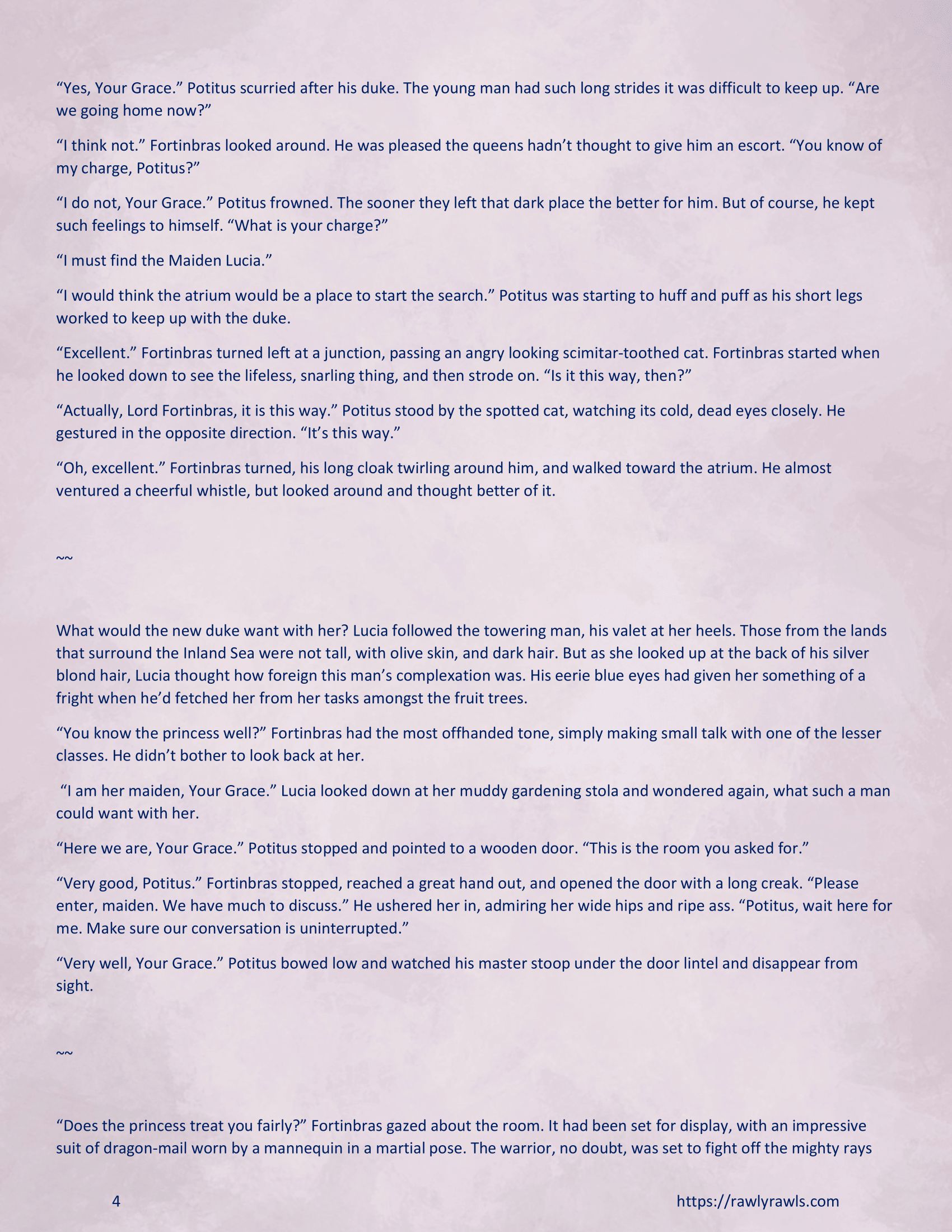 The Wicked Tower [RawlyRawls , SatanicFruitcake] 1 . The Wicked Tower - Chapter 1 [RawlyRawls , SatanicFruitcake] – page 4