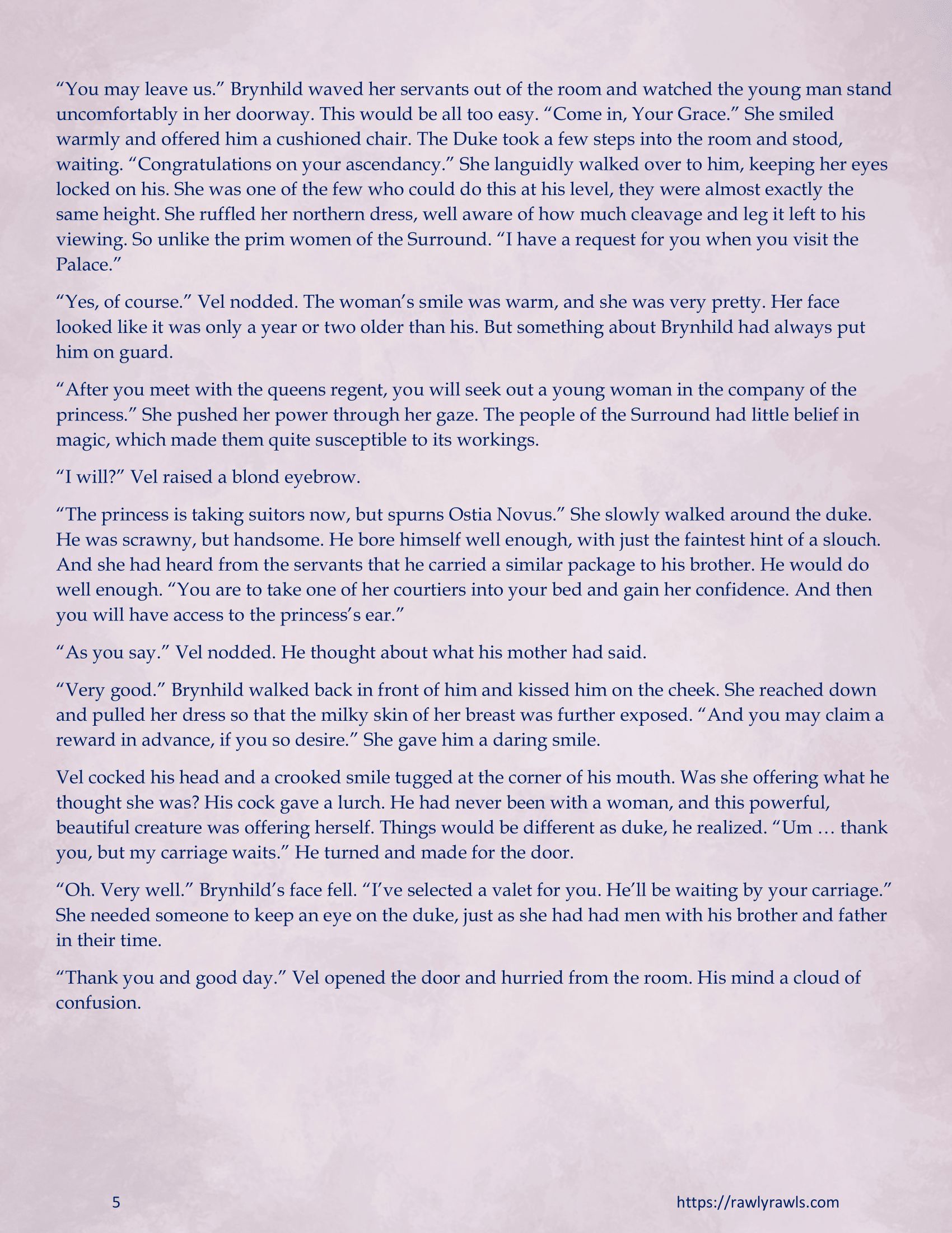 The Wicked Tower [RawlyRawls , SatanicFruitcake] 2 . The Wicked Tower - Chapter 2 [RawlyRawls , SatanicFruitcake] – page 5