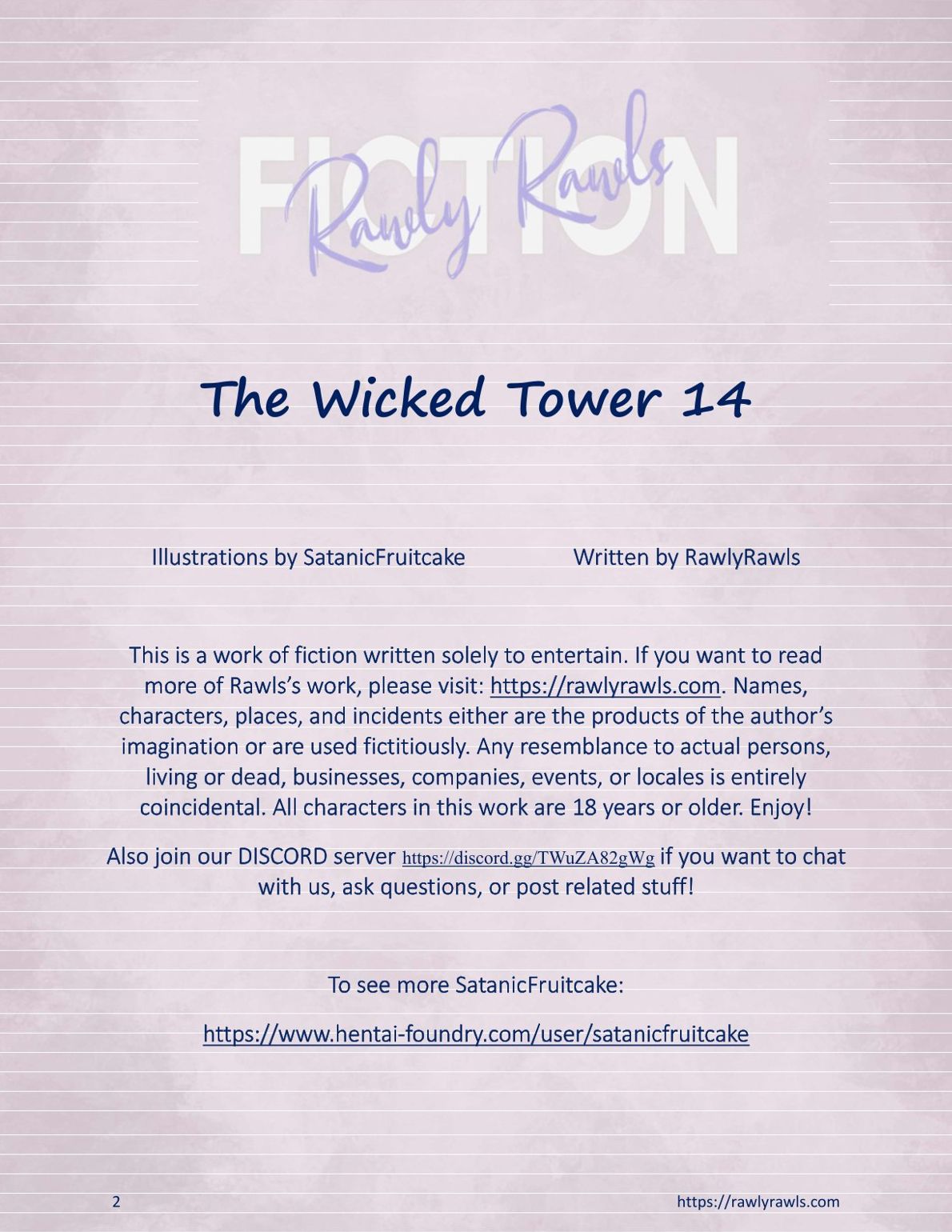 The Wicked Tower [RawlyRawls , SatanicFruitcake] 14 . The Wicked Tower - Chapter 14 [RawlyRawls , SatanicFruitcake] – page 2