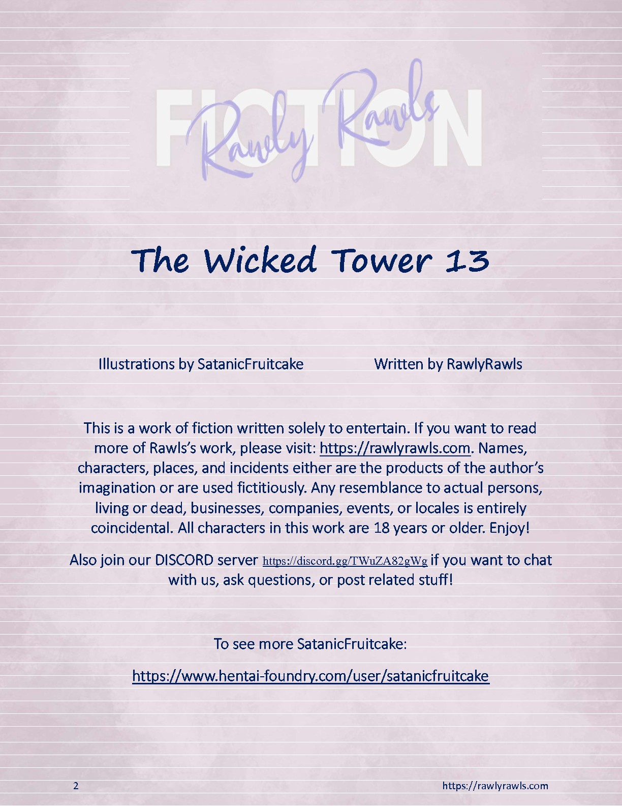 The Wicked Tower [RawlyRawls , SatanicFruitcake] 13 . The Wicked Tower - Chapter 13 [RawlyRawls , SatanicFruitcake] – page 2
