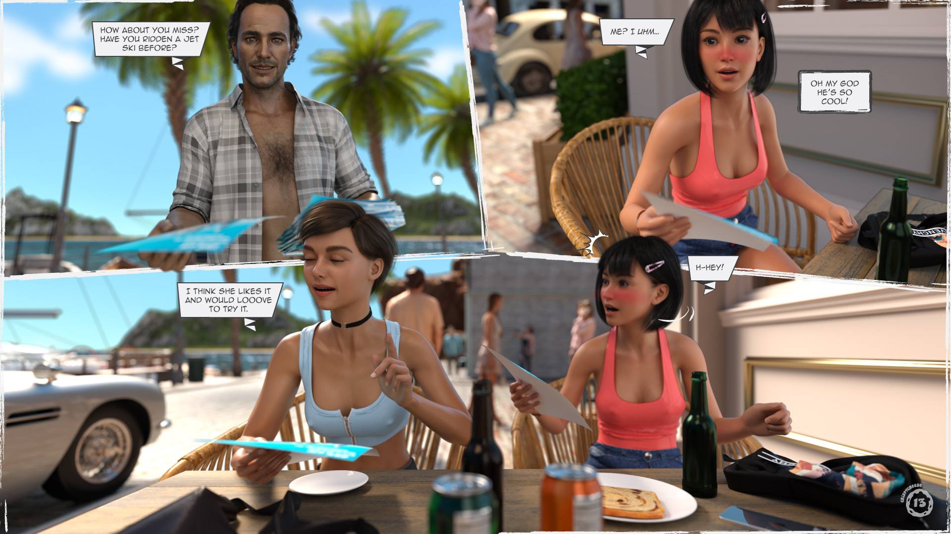 Summer Heat [Crispy Cheese] 1 . Summer Heat - Chapter 1 [Crispy Cheese] – page 13