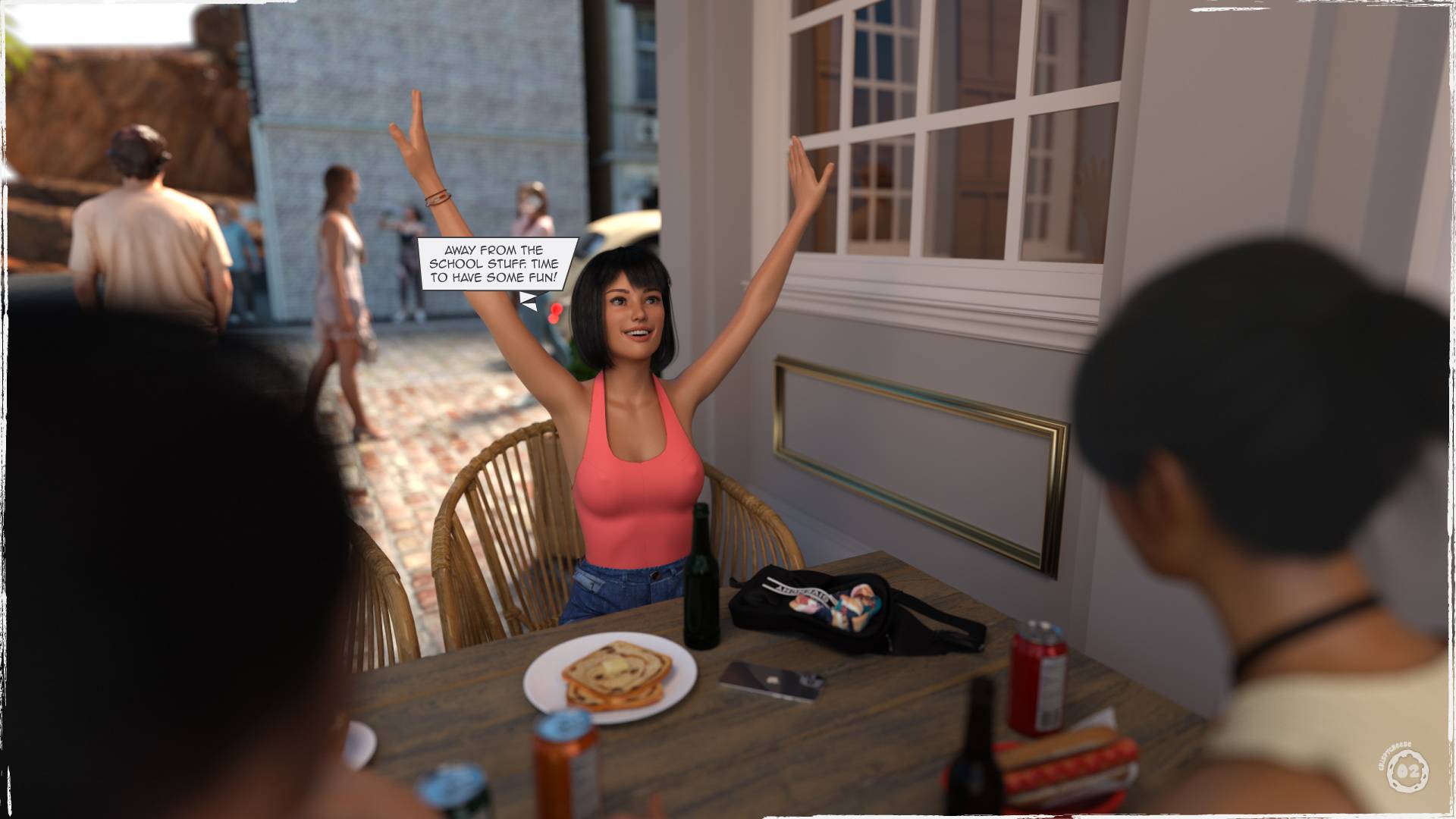 Summer Heat [Crispy Cheese] 1 . Summer Heat - Chapter 1 [Crispy Cheese] – page 2