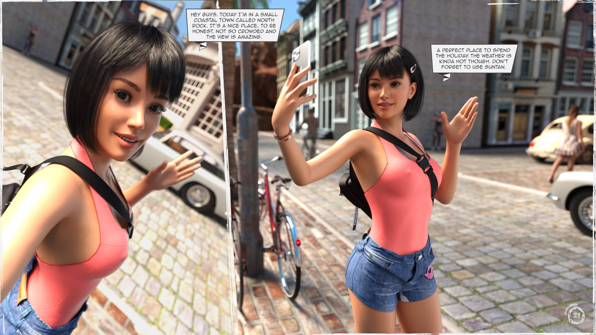 Summer Heat [Crispy Cheese] 1 . Summer Heat - Chapter 1 [Crispy Cheese] – page 21