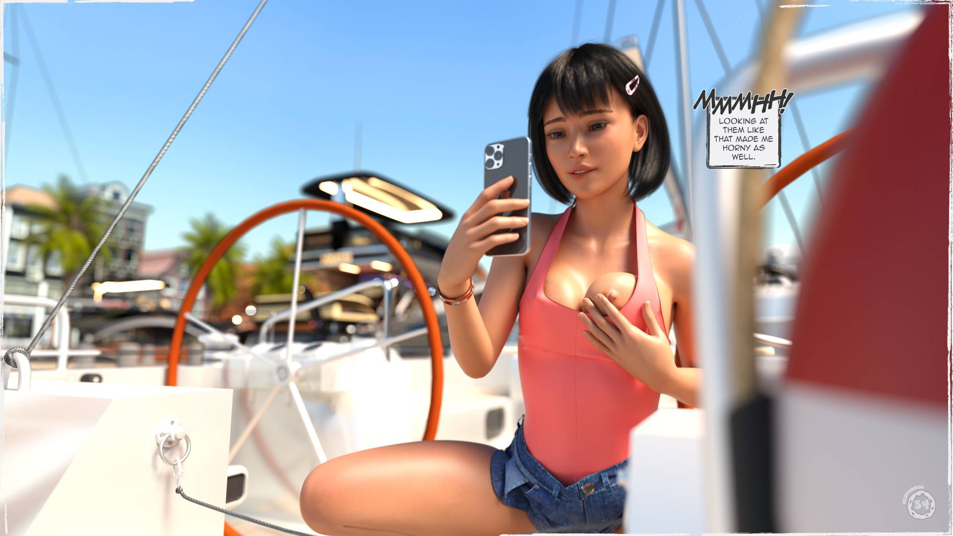 Summer Heat [Crispy Cheese] 1 . Summer Heat - Chapter 1 [Crispy Cheese] – page 34