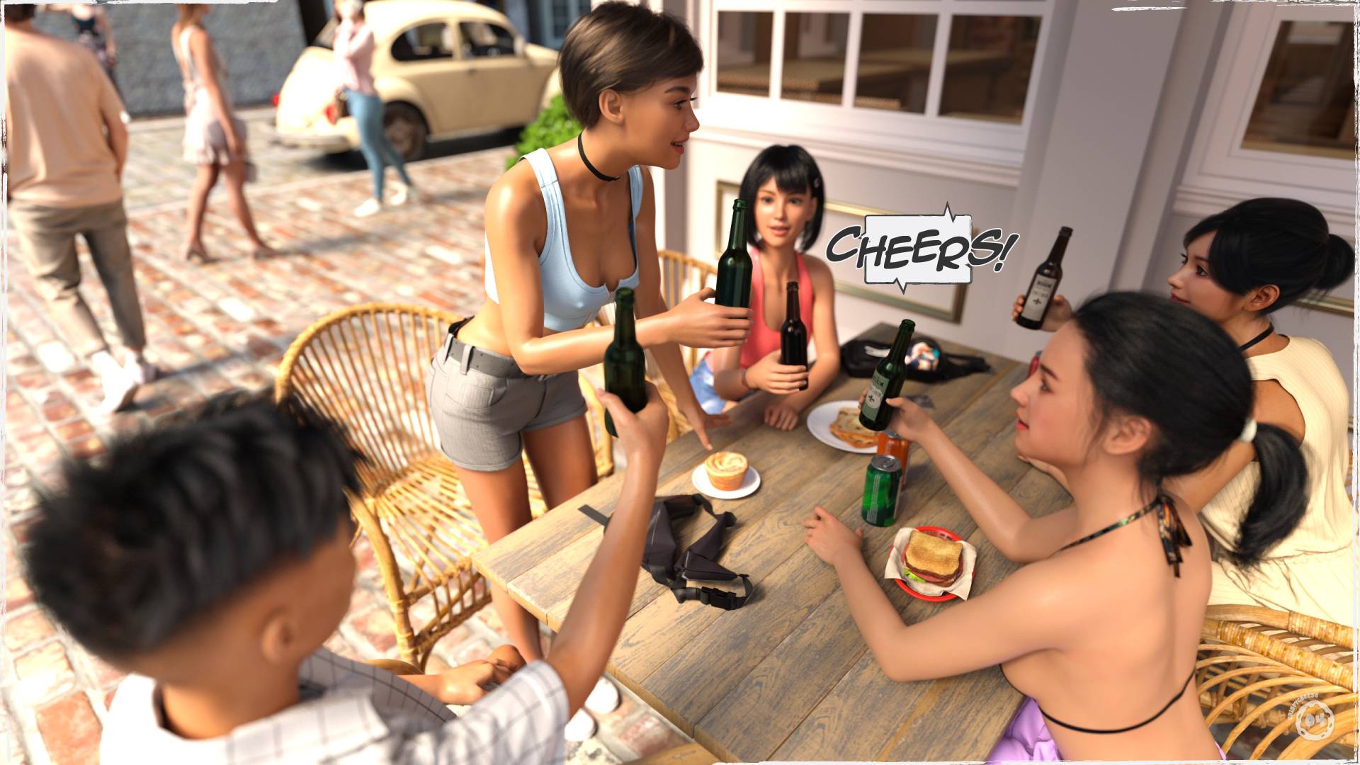 Summer Heat [Crispy Cheese] 1 . Summer Heat - Chapter 1 [Crispy Cheese] – page 4