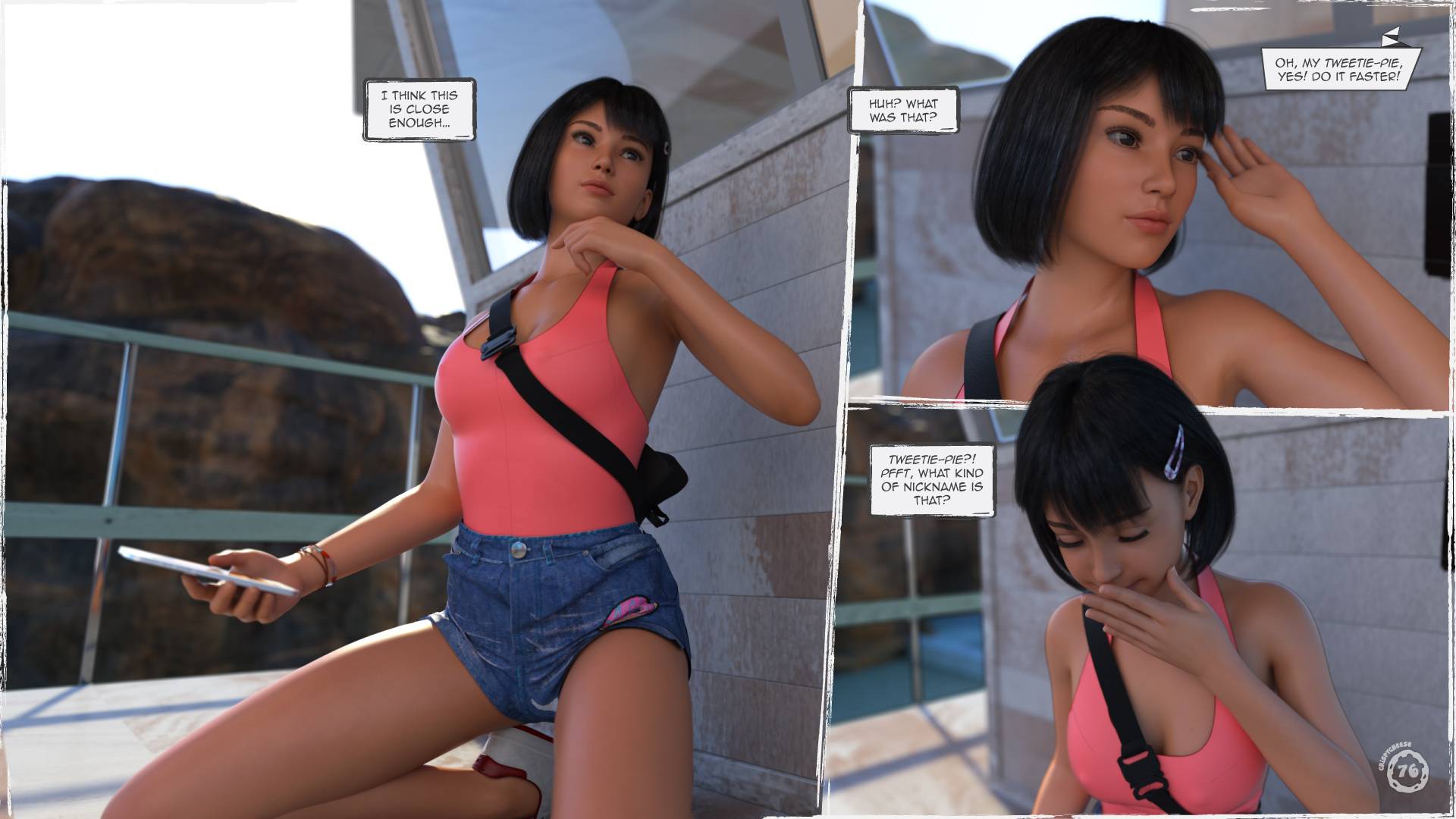 Summer Heat [Crispy Cheese] 1 . Summer Heat - Chapter 1 [Crispy Cheese] – page 76