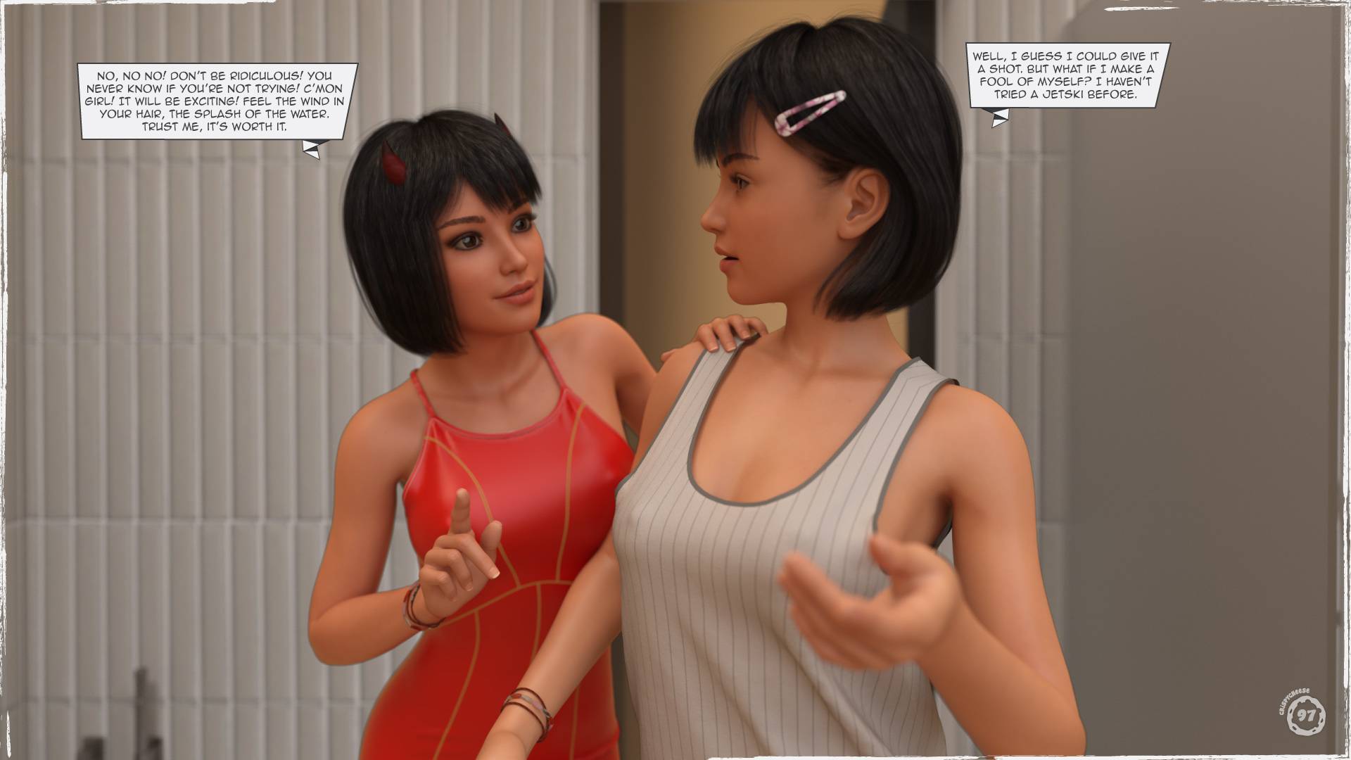 Summer Heat [Crispy Cheese] 1 . Summer Heat - Chapter 1 [Crispy Cheese] – page 97