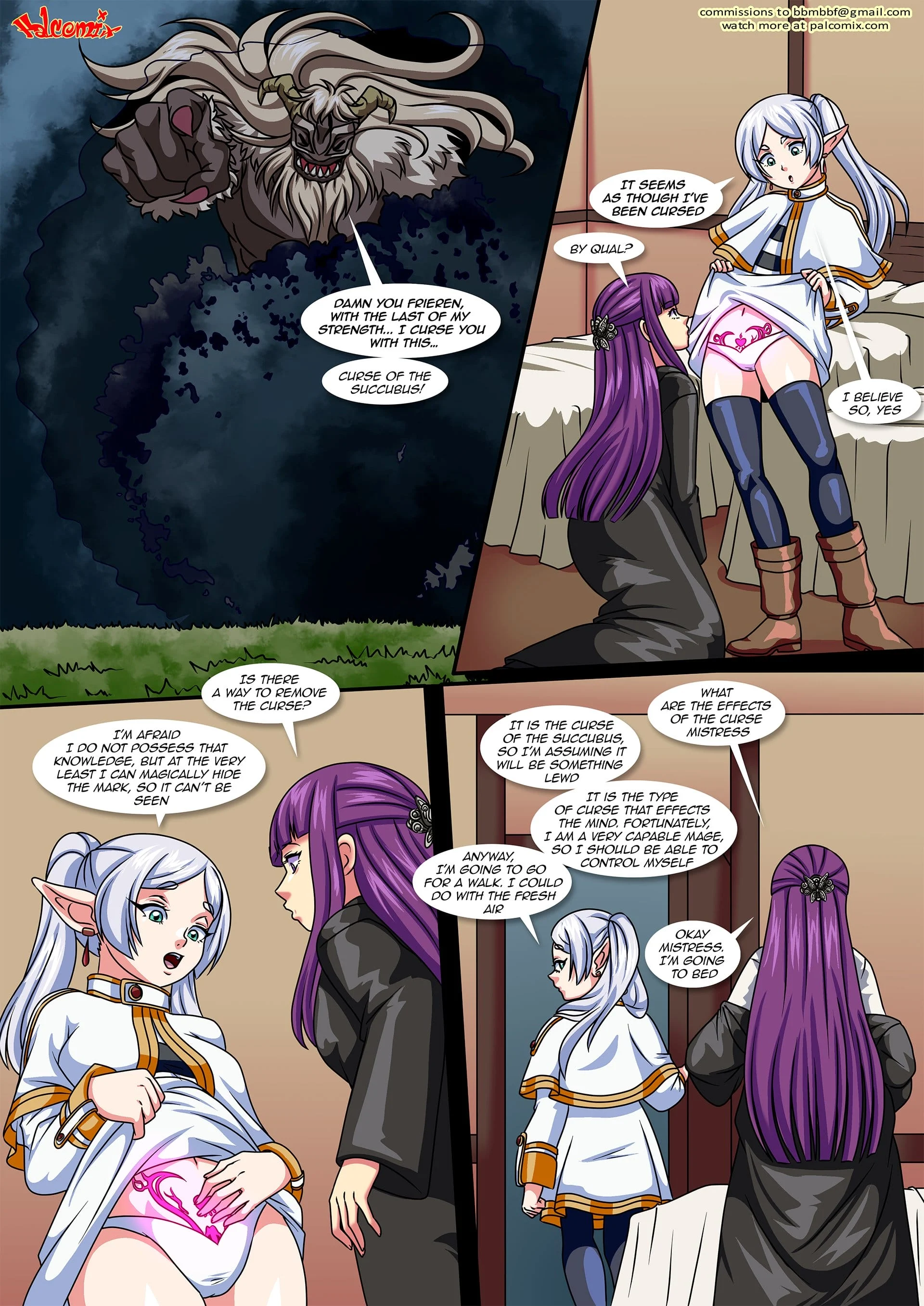 Succubus’s Curse (Frieren) [PalComix] 1 . Succubus's Curse - Chapter 1 (Frieren) [PalComix] – page 2