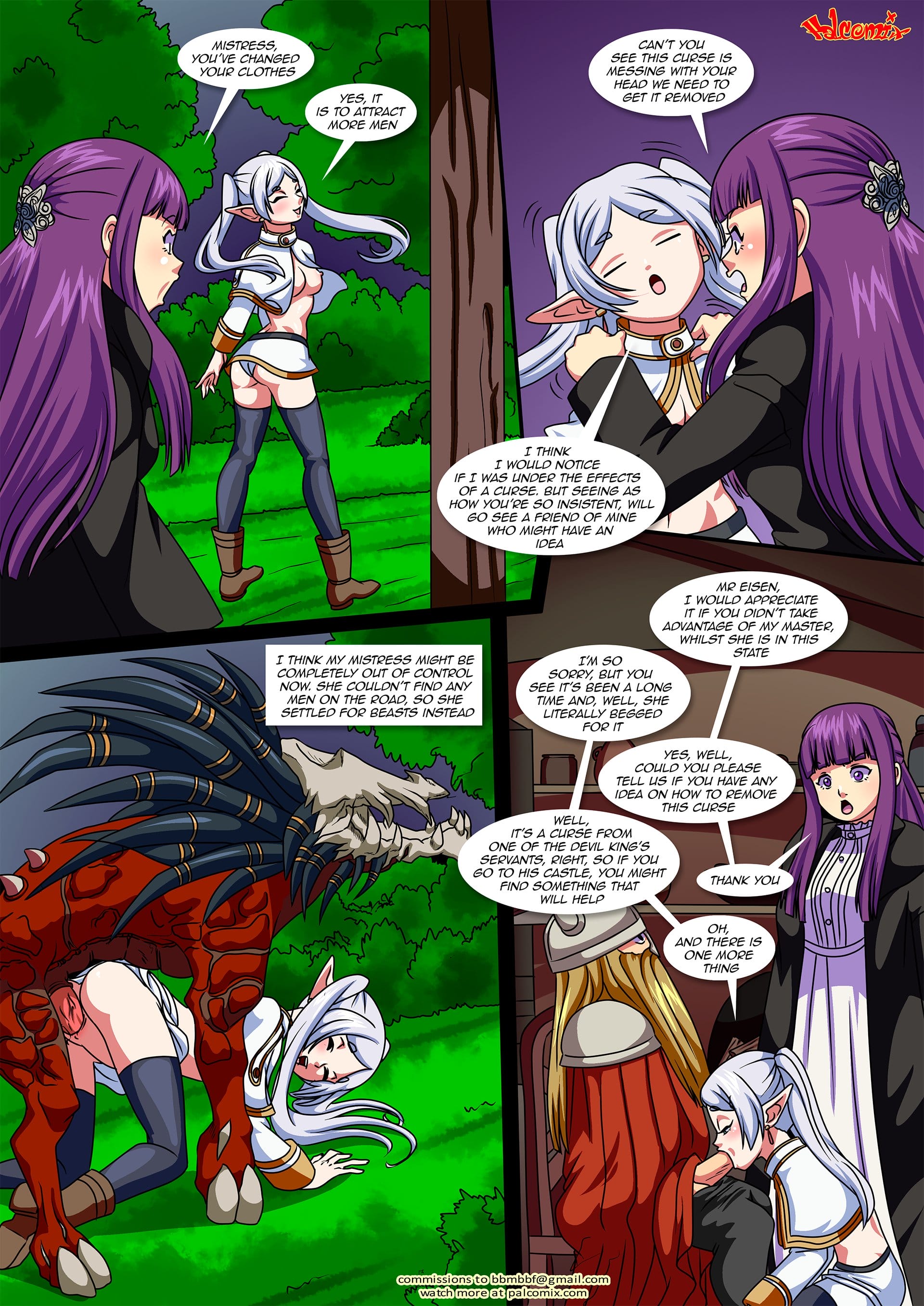 Succubus’s Curse (Frieren) [PalComix] 1 . Succubus's Curse - Chapter 1 (Frieren) [PalComix] – page 6
