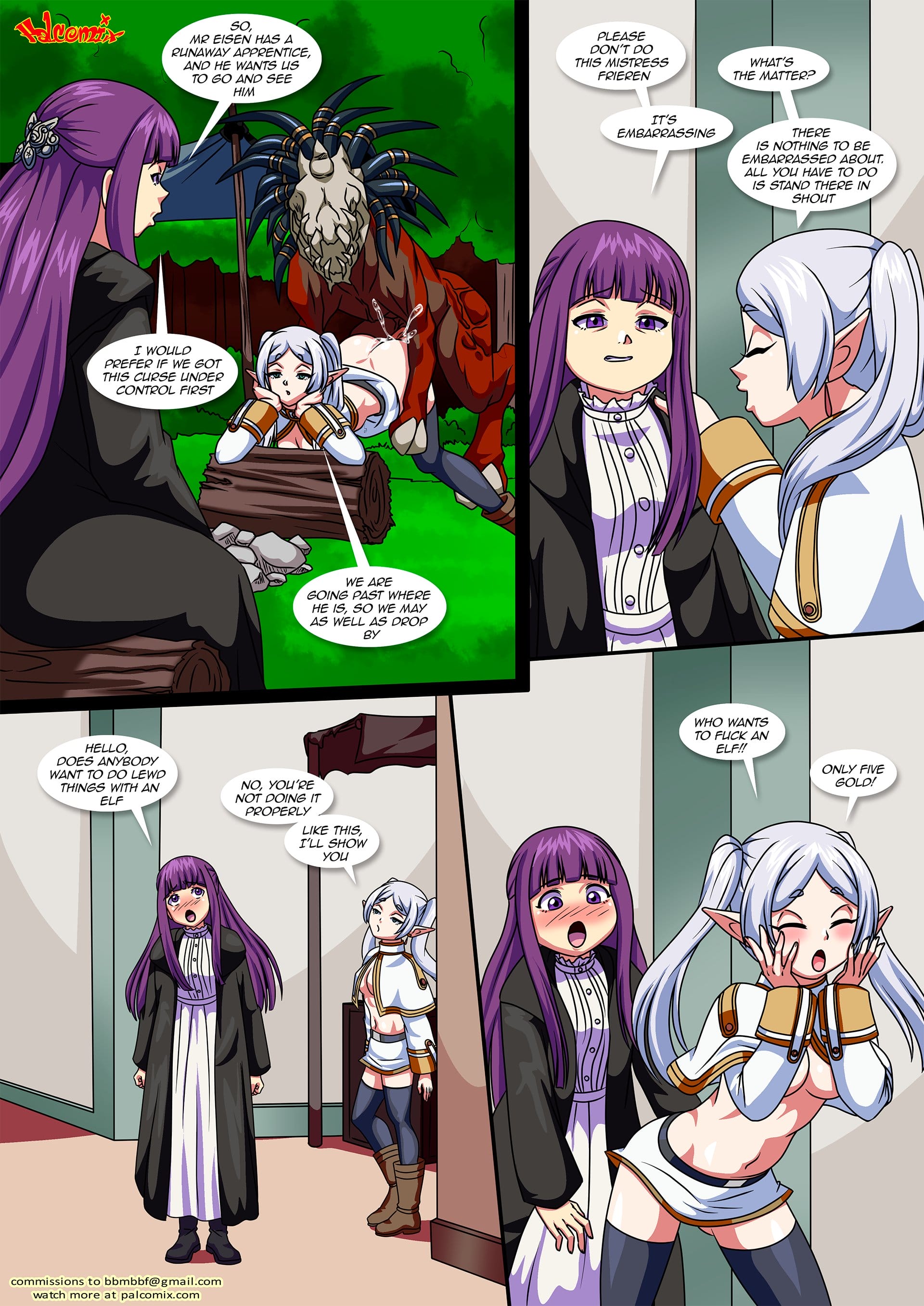 Succubus’s Curse (Frieren) [PalComix] 1 . Succubus's Curse - Chapter 1 (Frieren) [PalComix] – page 7