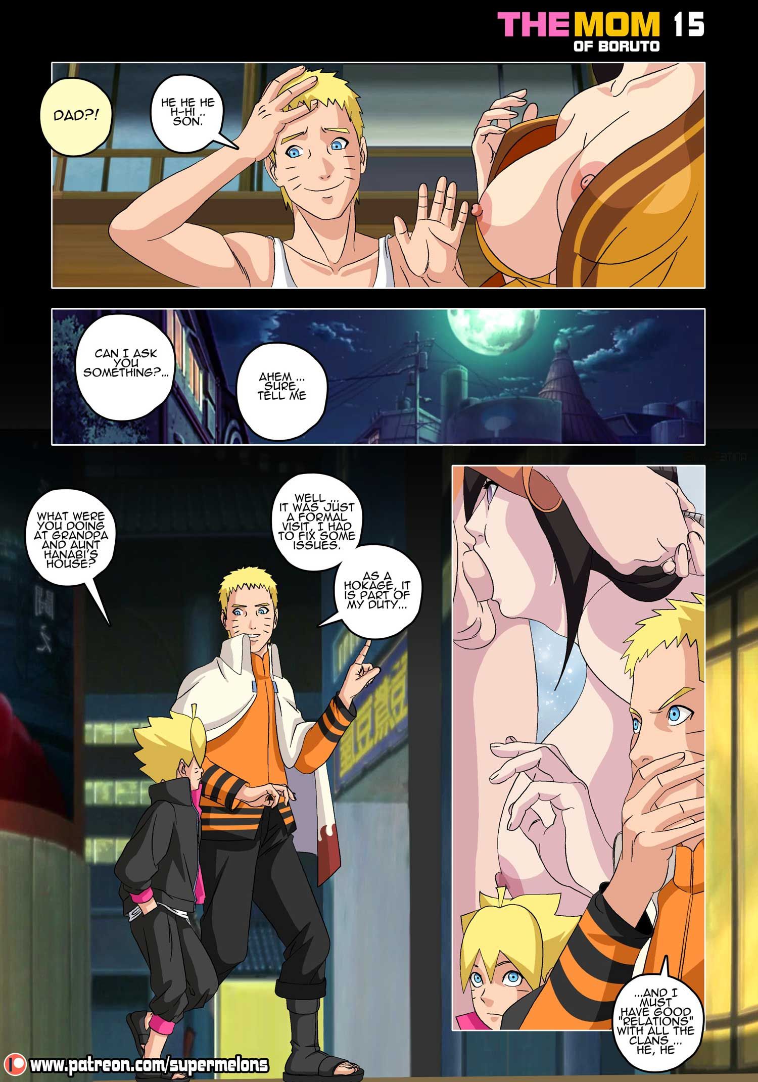 The Mom of Boruto (Boruto) [Super Melons] 1 . The Mom of Boruto - Chapter 1 (Boruto) [Super Melons] – page 16