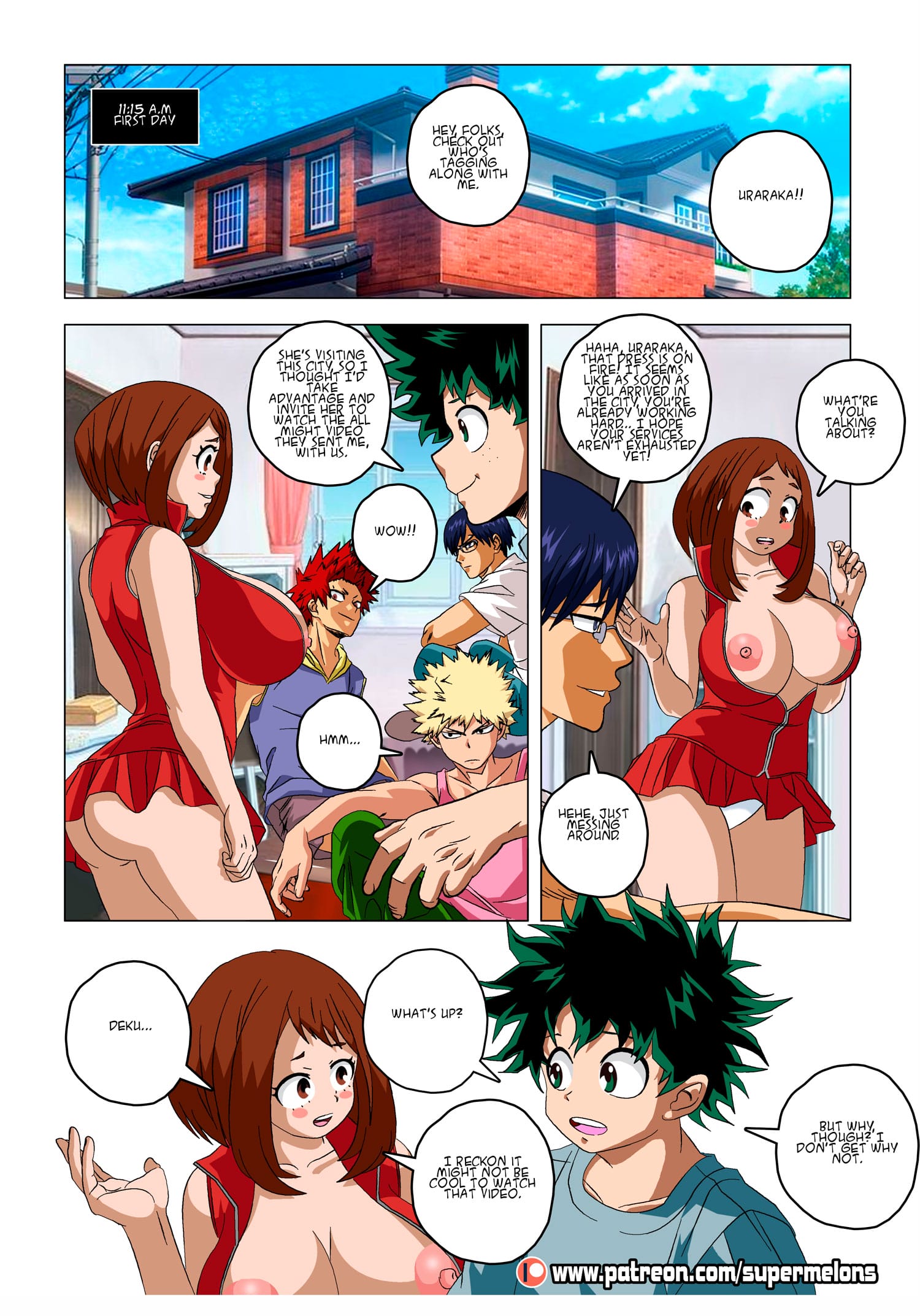 Back Home (My Hero Academia) [Super Melons] 2 . Back To Hell - Chapter 2 (My Hero Academia) [Super Melons] – page 16