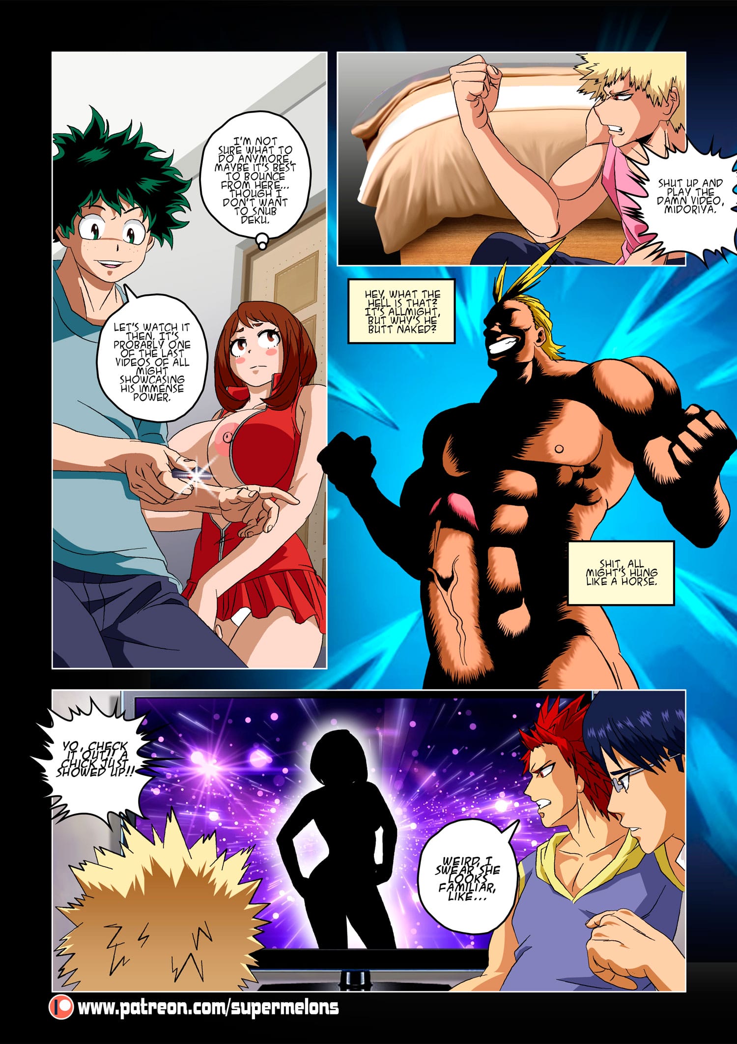 Back Home (My Hero Academia) [Super Melons] 2 . Back To Hell - Chapter 2 (My Hero Academia) [Super Melons] – page 18