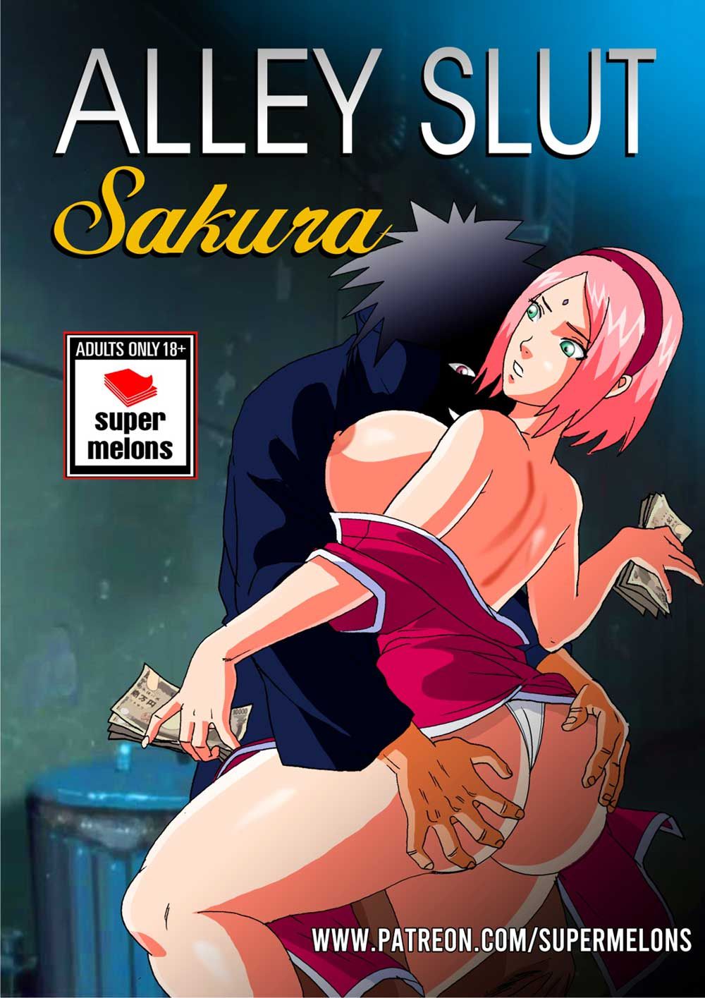 Alley Slut Sakura (Naruto) [Super Melons] 1 . Alley Slut Sakura - Chapter 1 (Naruto) [Super Melons] – page 1