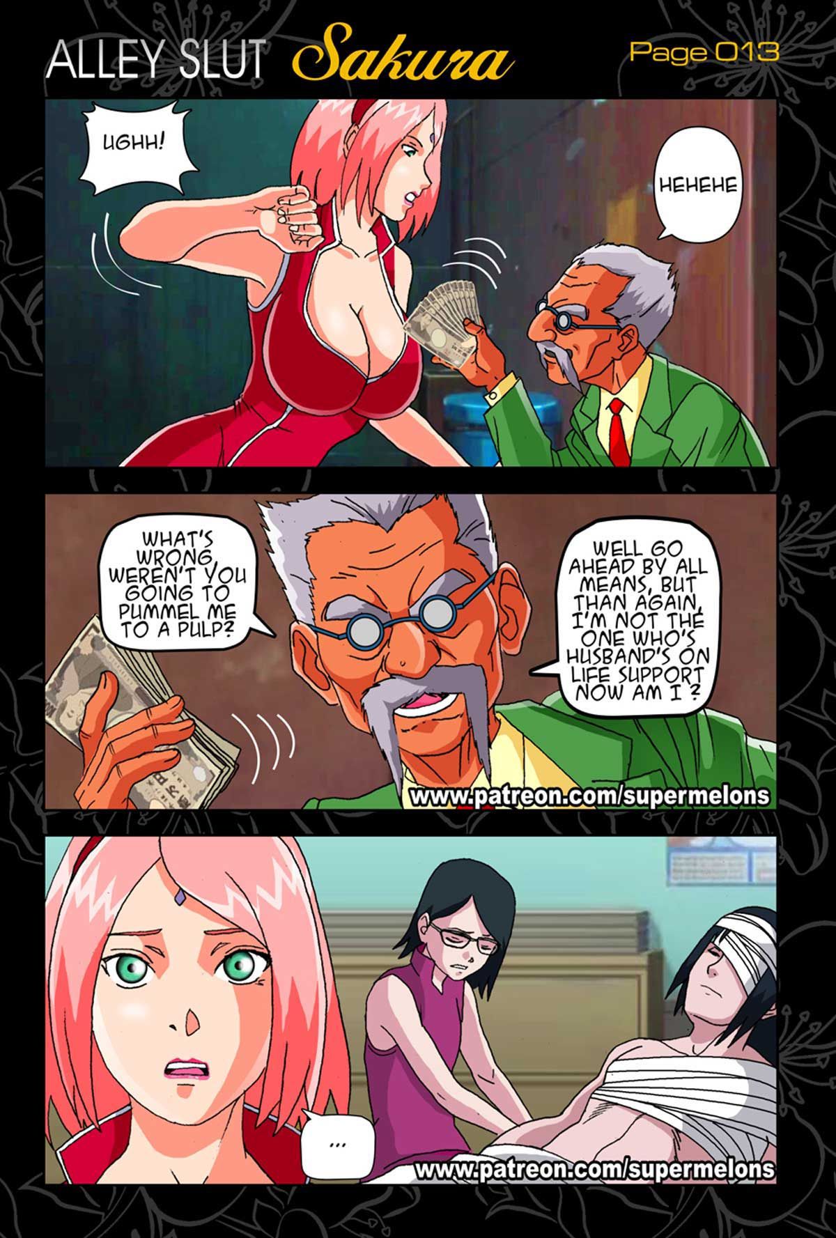 Alley Slut Sakura (Naruto) [Super Melons] 1 . Alley Slut Sakura - Chapter 1 (Naruto) [Super Melons] – page 15