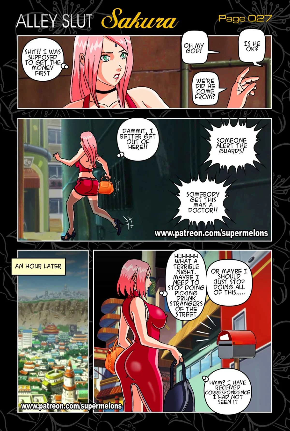 Alley Slut Sakura (Naruto) [Super Melons] 1 . Alley Slut Sakura - Chapter 1 (Naruto) [Super Melons] – page 29