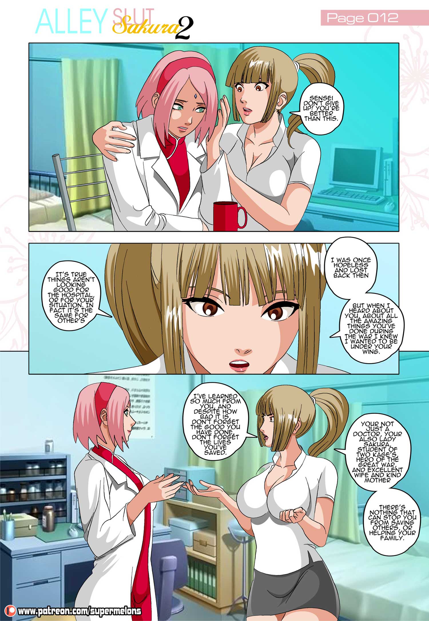 Alley Slut Sakura (Naruto) [Super Melons] 2 . Alley Slut Sakura - Chapter 2 (Naruto) [Super Melons] – page 13