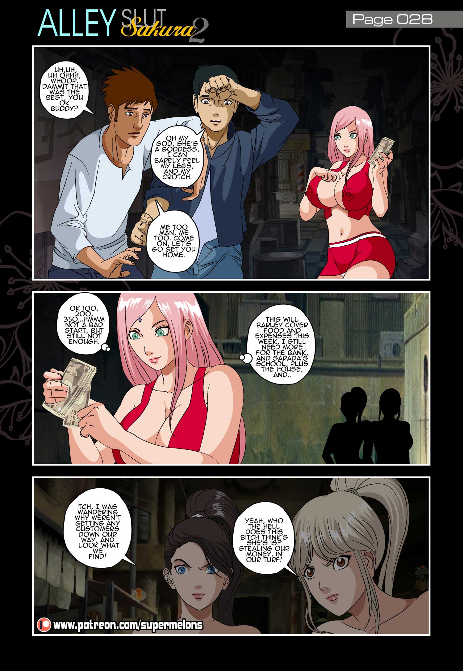 Alley Slut Sakura (Naruto) [Super Melons] 2 . Alley Slut Sakura - Chapter 2 (Naruto) [Super Melons] – page 29
