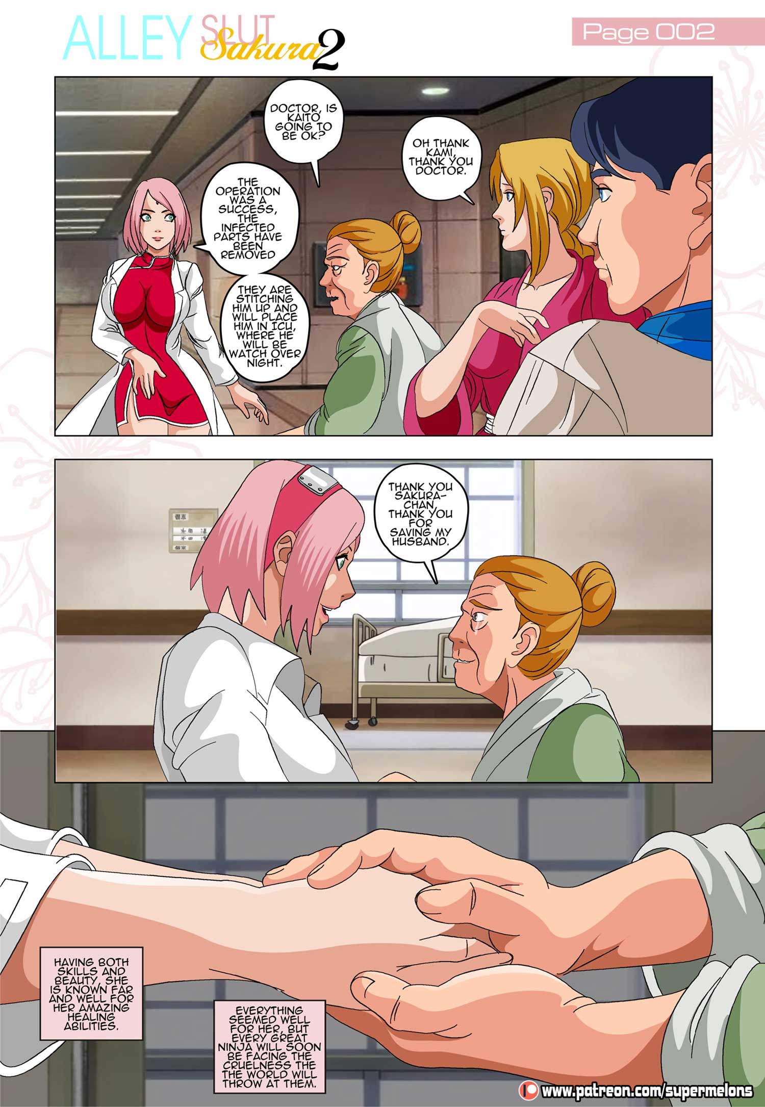 Alley Slut Sakura (Naruto) [Super Melons] 2 . Alley Slut Sakura - Chapter 2 (Naruto) [Super Melons] – page 3