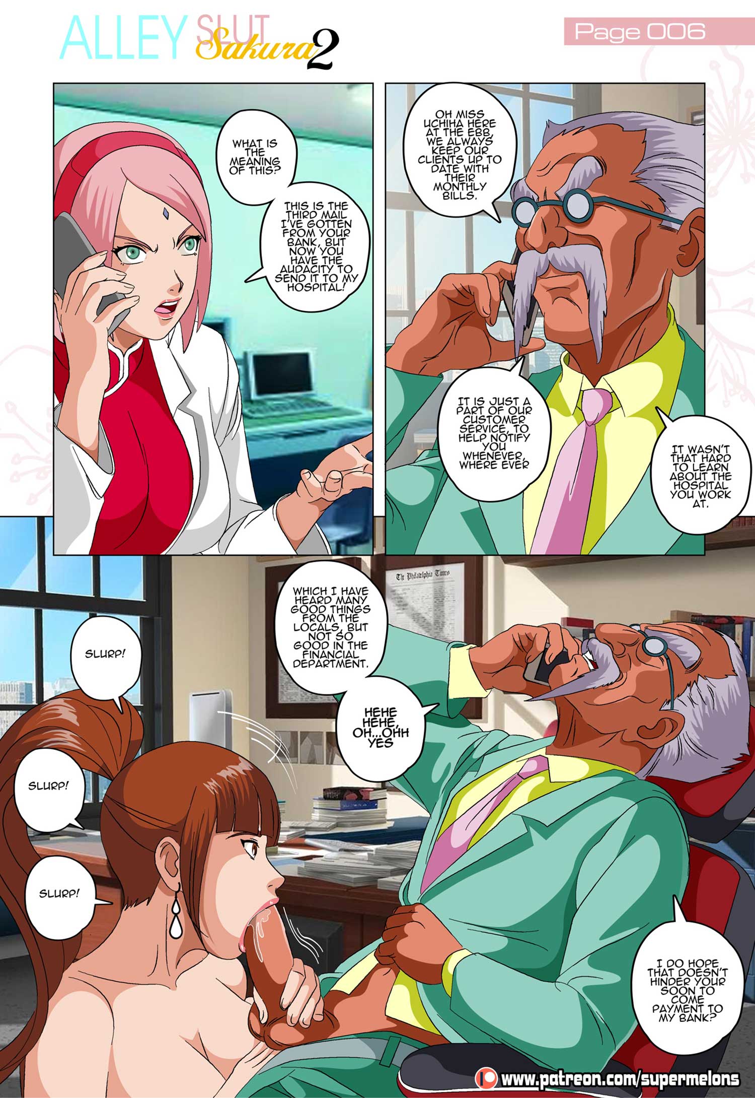 Alley Slut Sakura (Naruto) [Super Melons] 2 . Alley Slut Sakura - Chapter 2 (Naruto) [Super Melons] – page 7