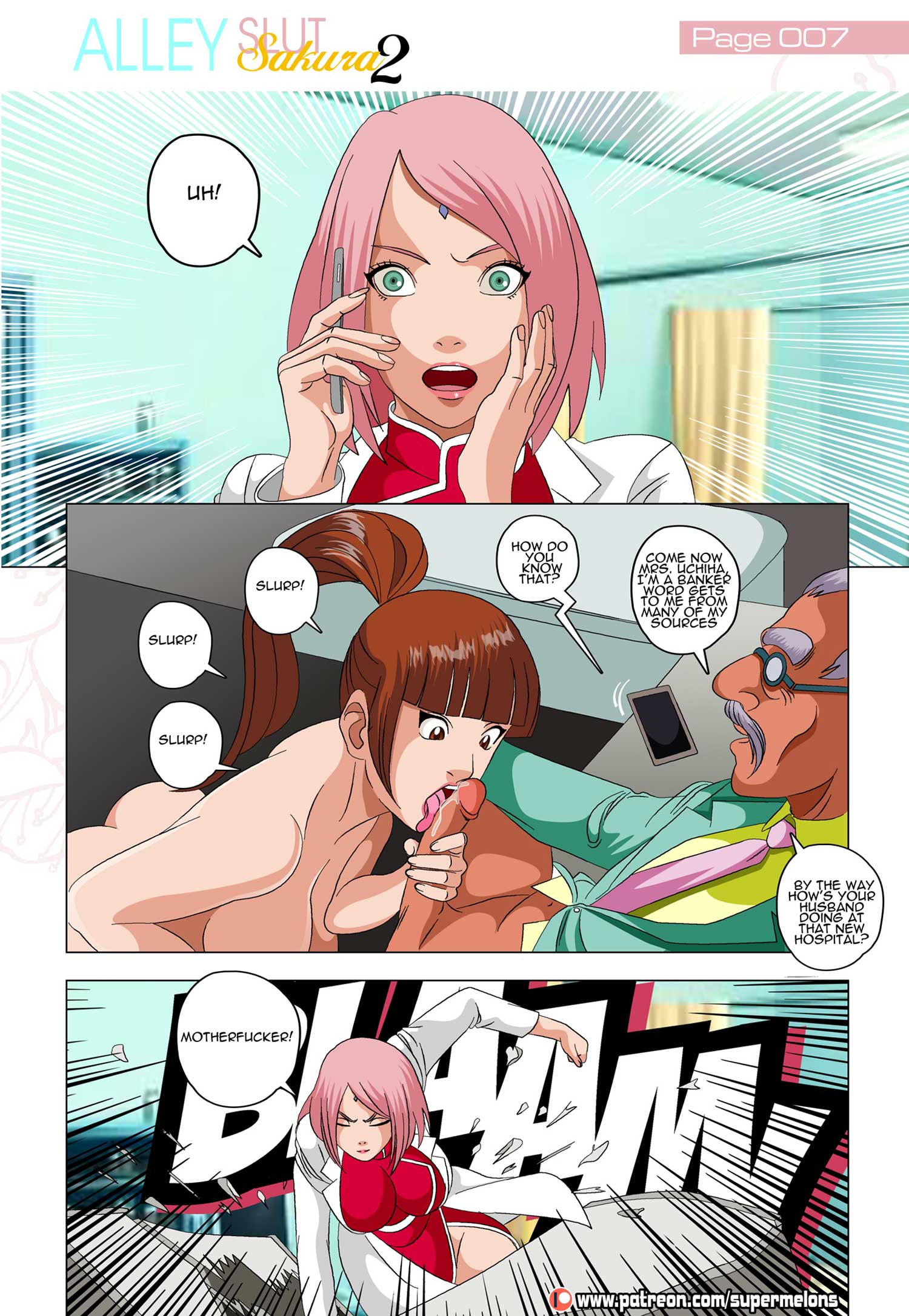 Alley Slut Sakura (Naruto) [Super Melons] 2 . Alley Slut Sakura - Chapter 2 (Naruto) [Super Melons] – page 9