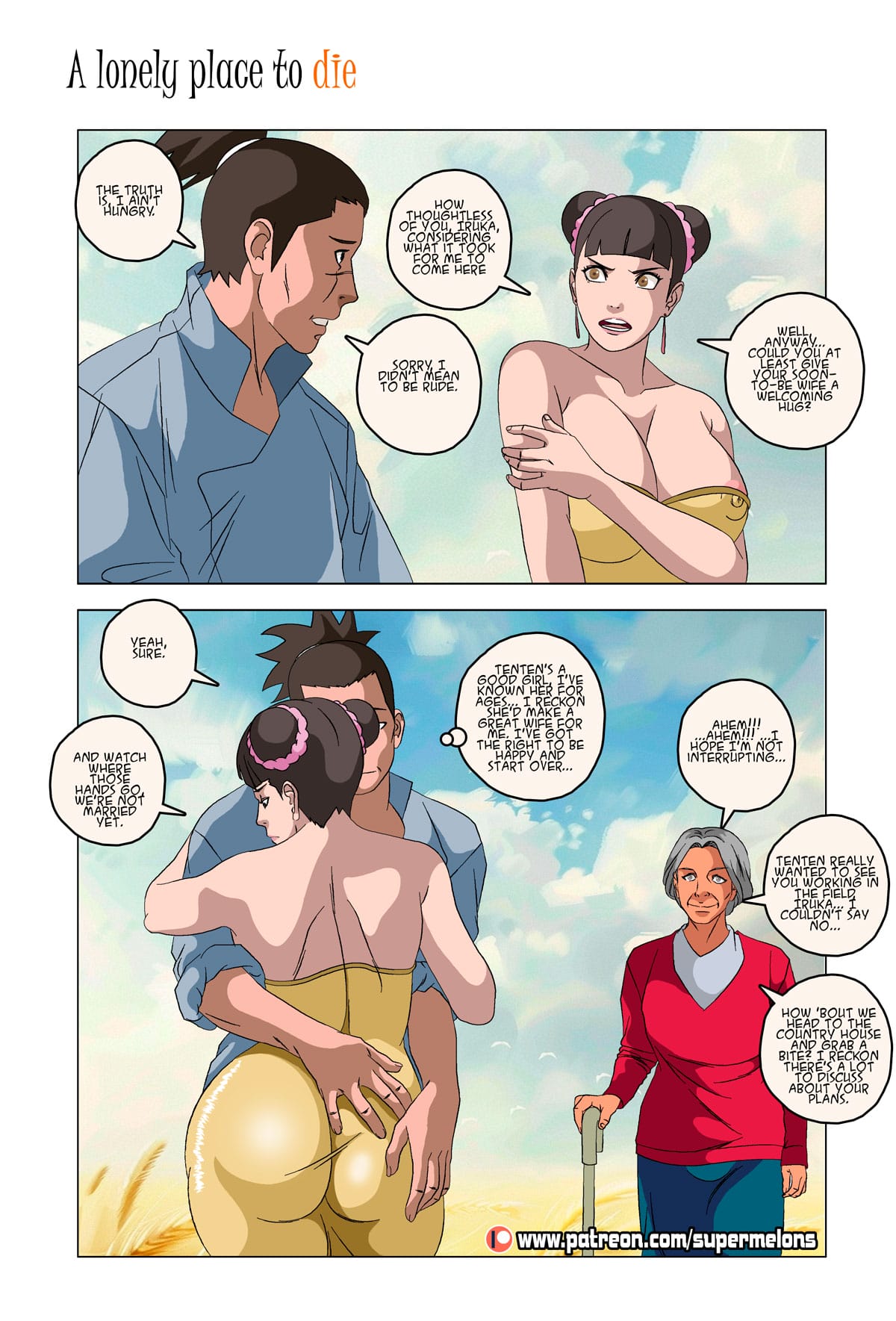 Iruka: A Lonely Place To Die (Naruto) [Super Melons] 1 . Iruka: A Lonely Place To Die - Chapter 1 (Naruto) [Super Melons] – page 35