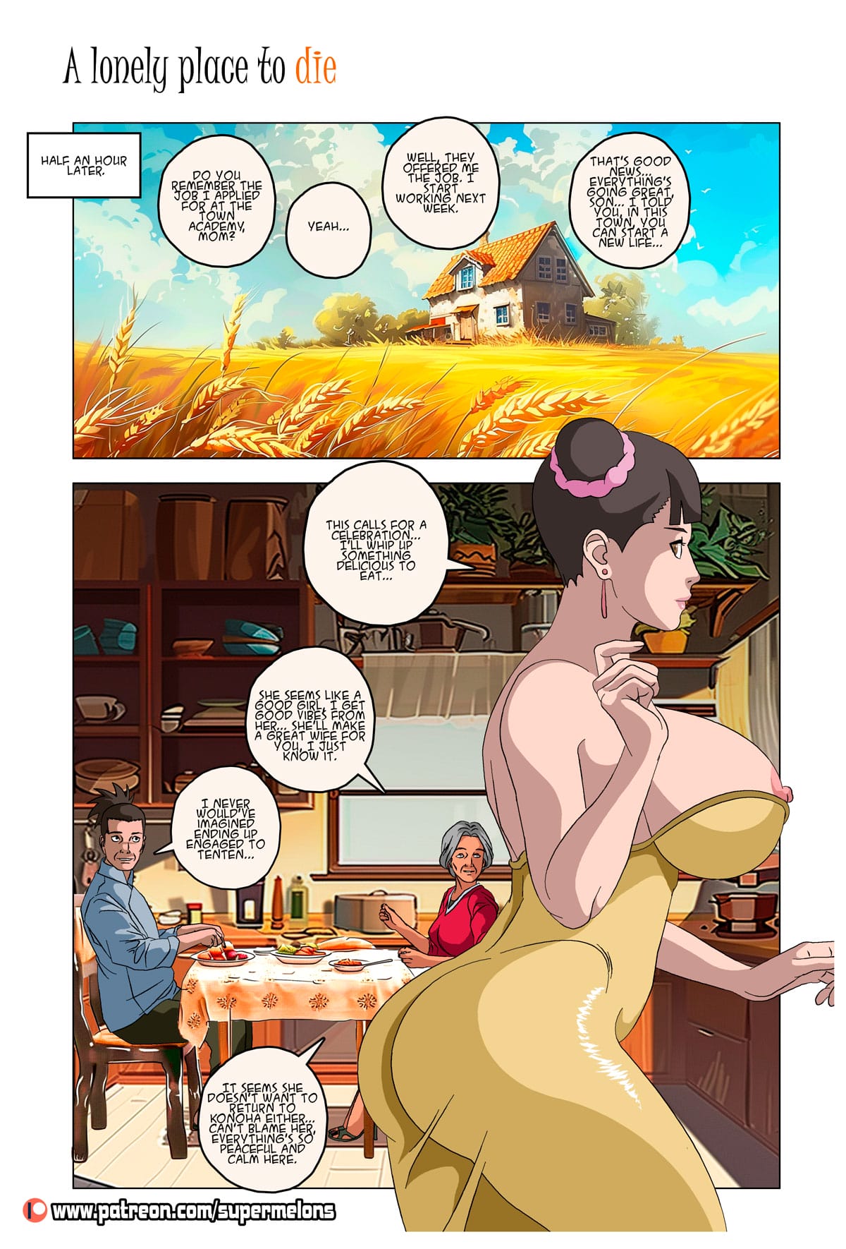 Iruka: A Lonely Place To Die (Naruto) [Super Melons] 1 . Iruka: A Lonely Place To Die - Chapter 1 (Naruto) [Super Melons] – page 36