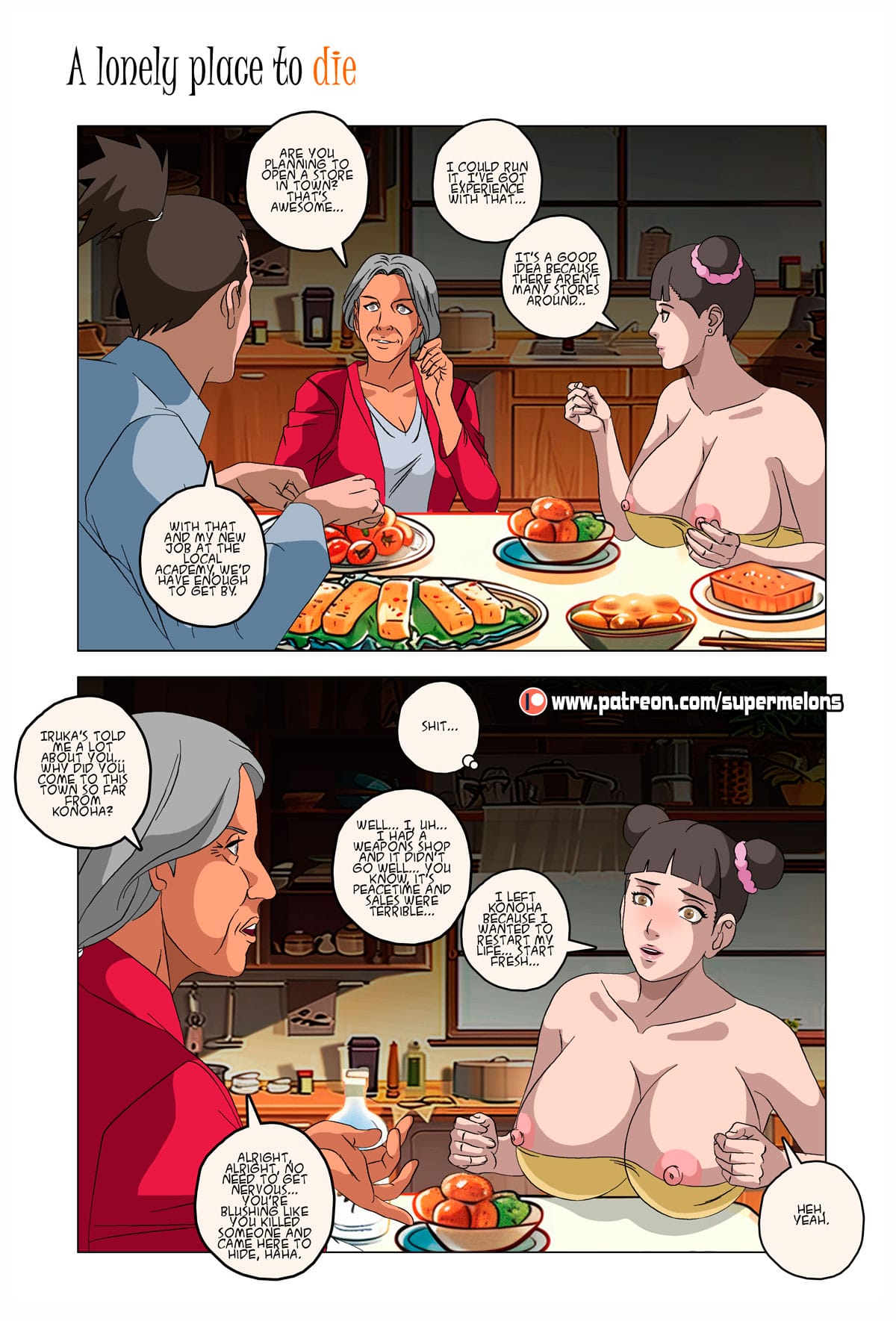 Iruka: A Lonely Place To Die (Naruto) [Super Melons] 1 . Iruka: A Lonely Place To Die - Chapter 1 (Naruto) [Super Melons] – page 59