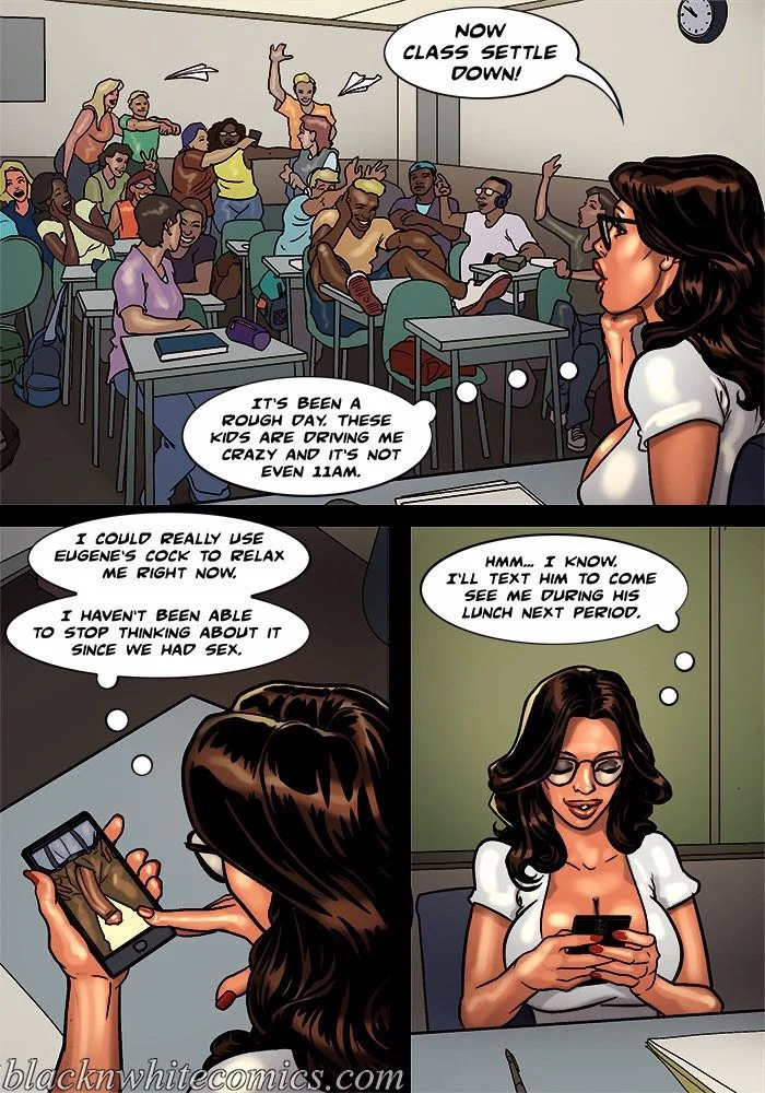 Detention [BlackNWhiteComics] 2 . Detention  - Chapter 2 [BlackNWhiteComics] – page 2