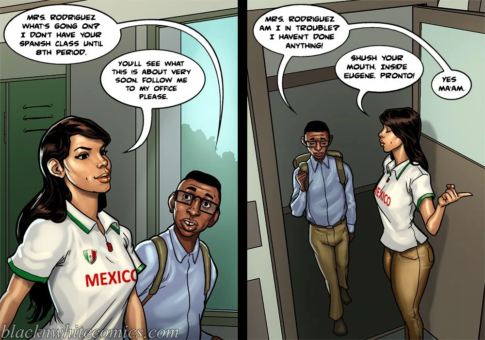 Detention [BlackNWhiteComics] 2 . Detention  - Chapter 2 [BlackNWhiteComics] – page 61