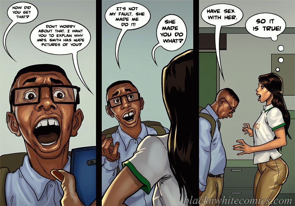 Detention [BlackNWhiteComics] 2 . Detention  - Chapter 2 [BlackNWhiteComics] – page 63