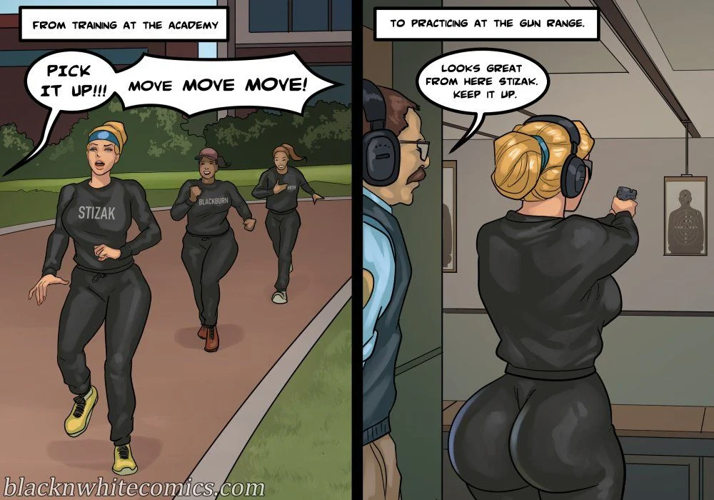 Detention [BlackNWhiteComics] 4 . Fuck 12 - Chapter 4 [BlackNWhiteComics] – page 13