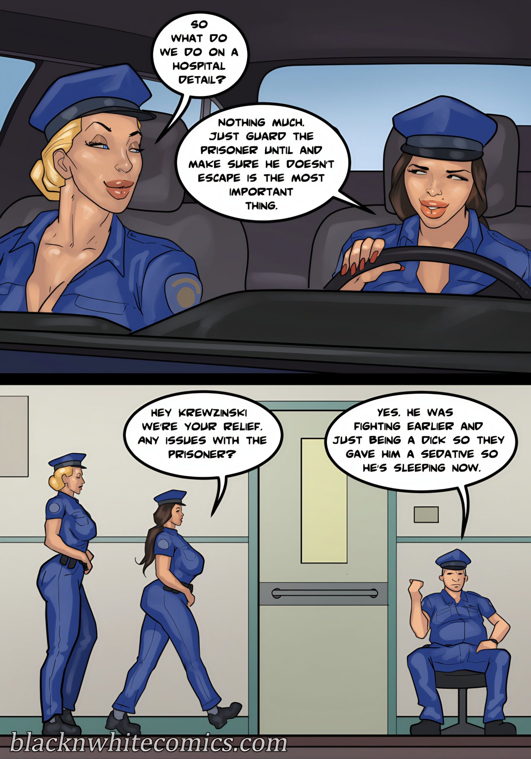 Detention [BlackNWhiteComics] 4 . Fuck 12 - Chapter 4 [BlackNWhiteComics] – page 74