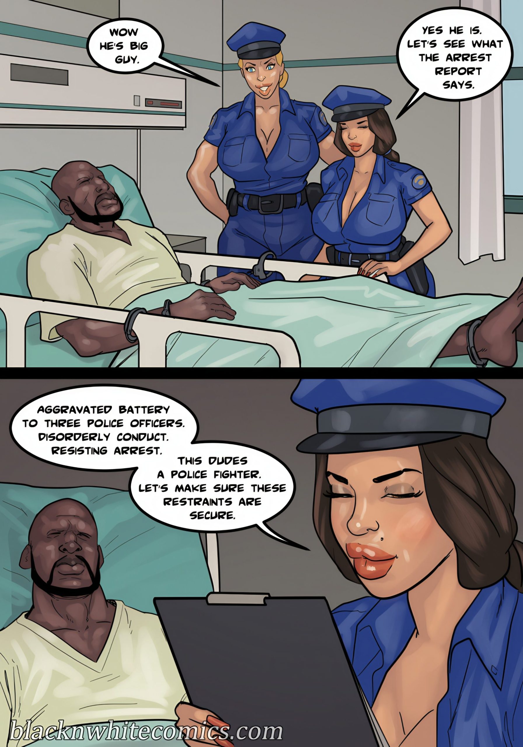 Detention [BlackNWhiteComics] 4 . Fuck 12 - Chapter 4 [BlackNWhiteComics] – page 75