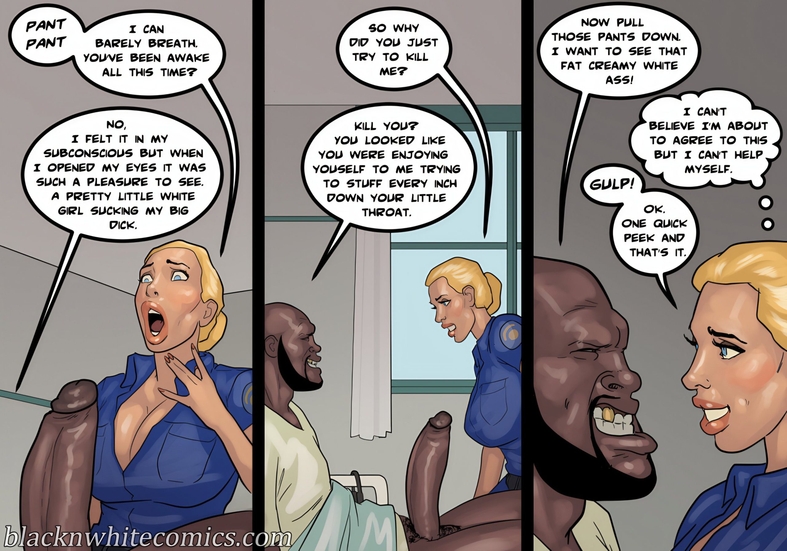 Detention [BlackNWhiteComics] 4 . Fuck 12 - Chapter 4 [BlackNWhiteComics] – page 93