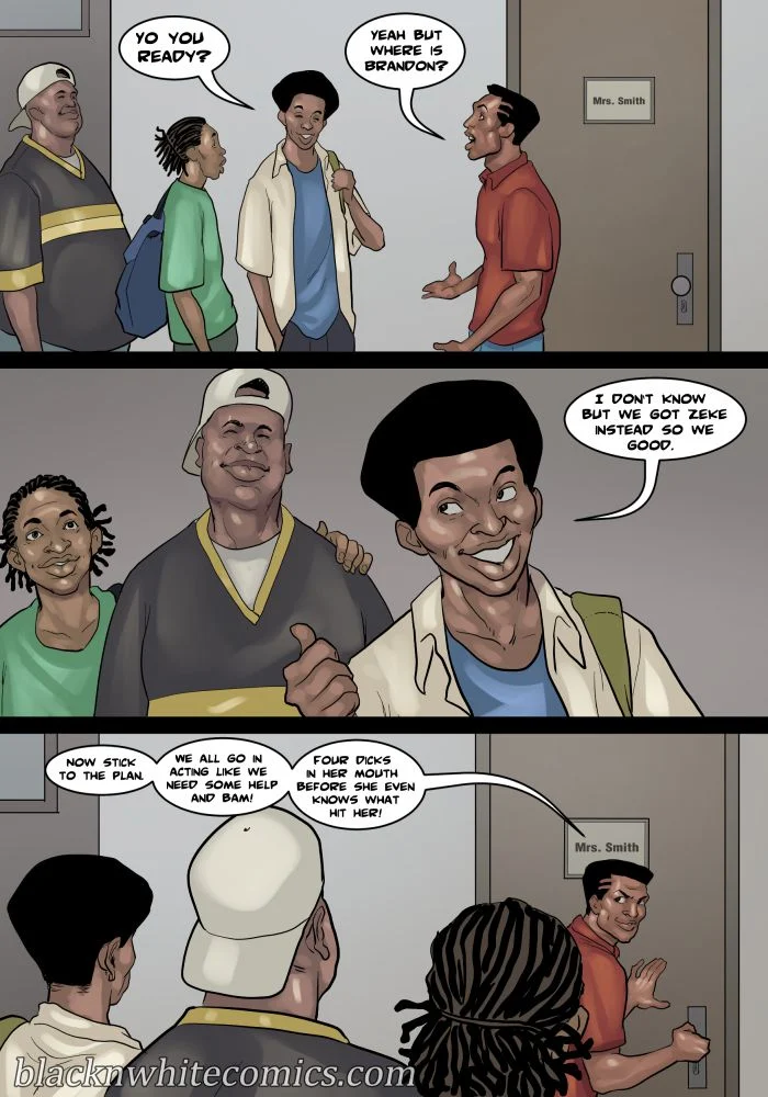Detention [BlackNWhiteComics] 3 . Detention - Chapter 3 [BlackNWhiteComics] – page 125