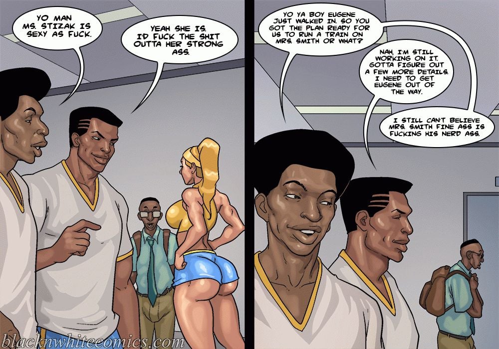 Detention [BlackNWhiteComics] 3 . Detention - Chapter 3 [BlackNWhiteComics] – page 46