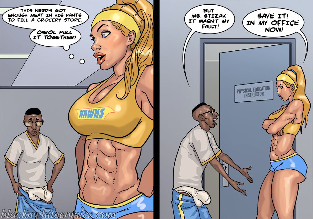 Detention [BlackNWhiteComics] 3 . Detention - Chapter 3 [BlackNWhiteComics] – page 52