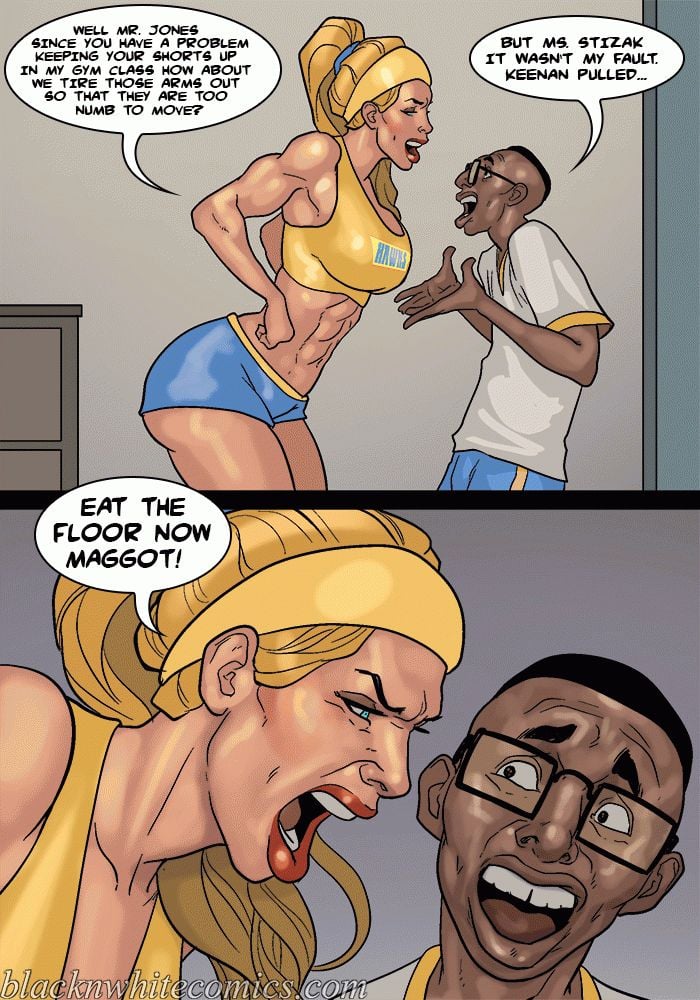 Detention [BlackNWhiteComics] 3 . Detention - Chapter 3 [BlackNWhiteComics] – page 54