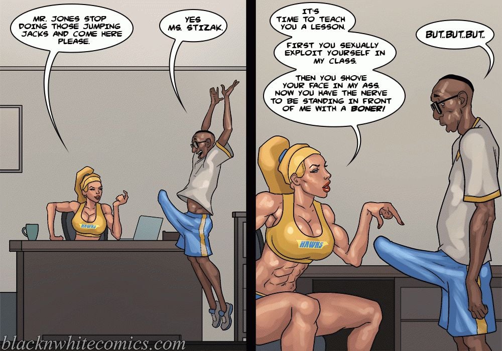 Detention [BlackNWhiteComics] 3 . Detention - Chapter 3 [BlackNWhiteComics] – page 67